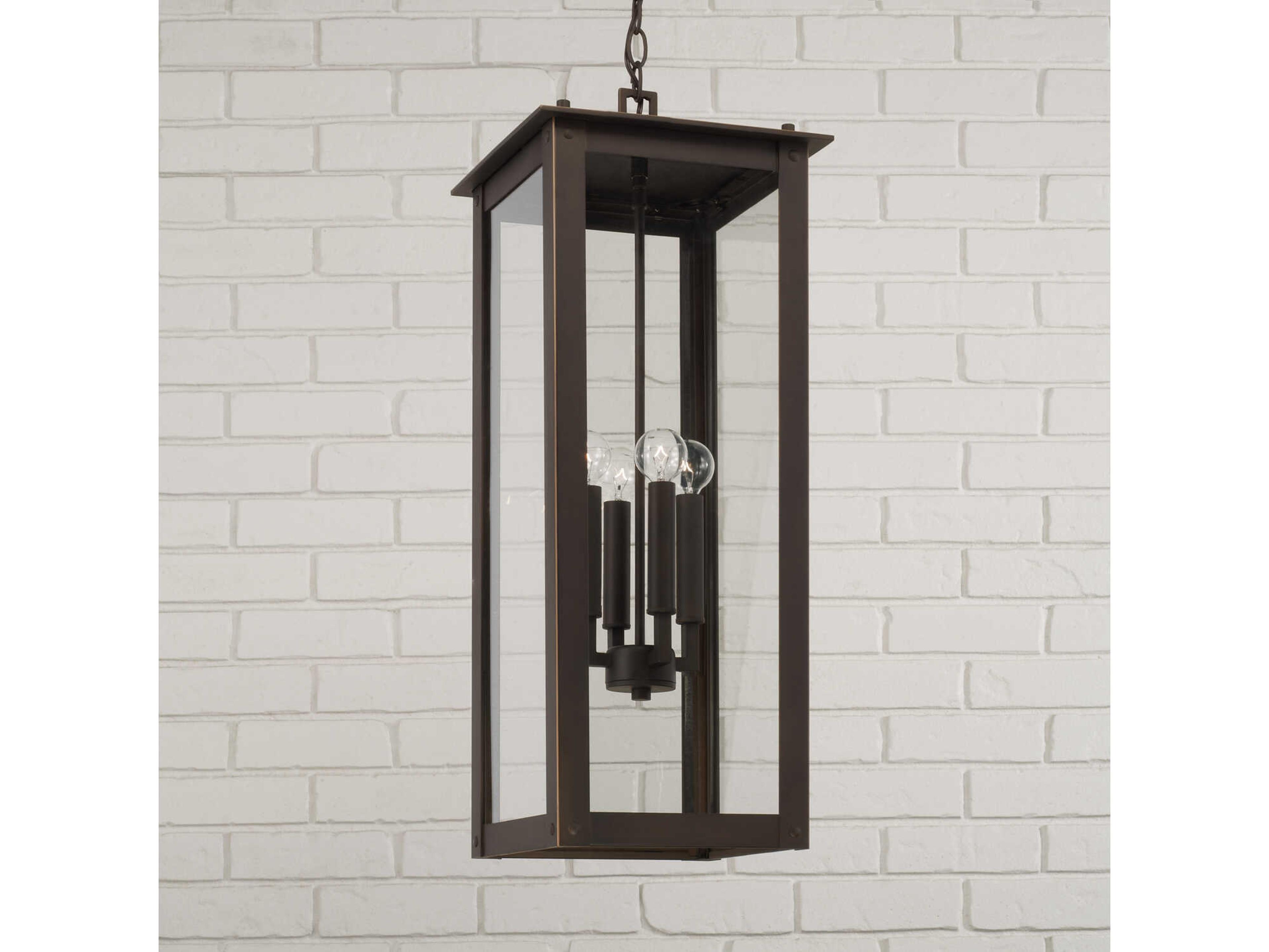 Capital Lighting Hunt 4-Light Outdoor Hanging Light