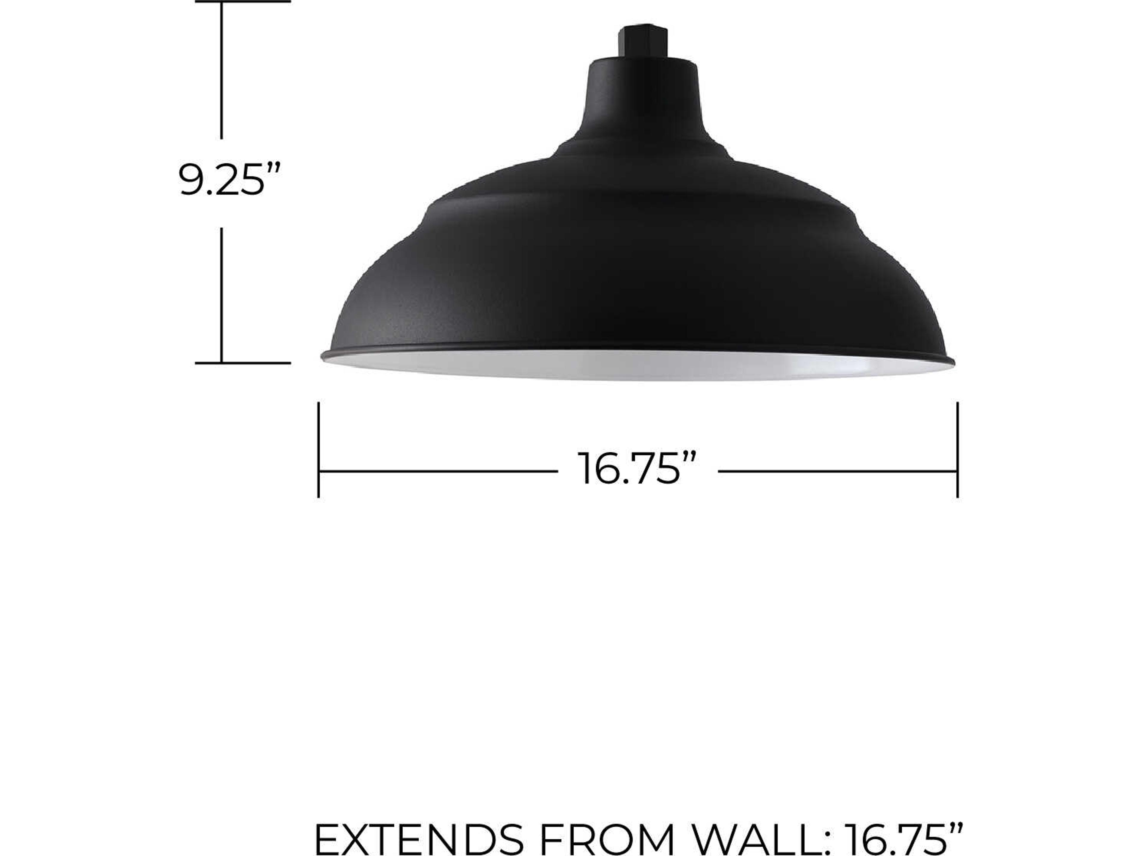 Capital Lighting Rlm 1-light Outdoor Ceiling Light Shade