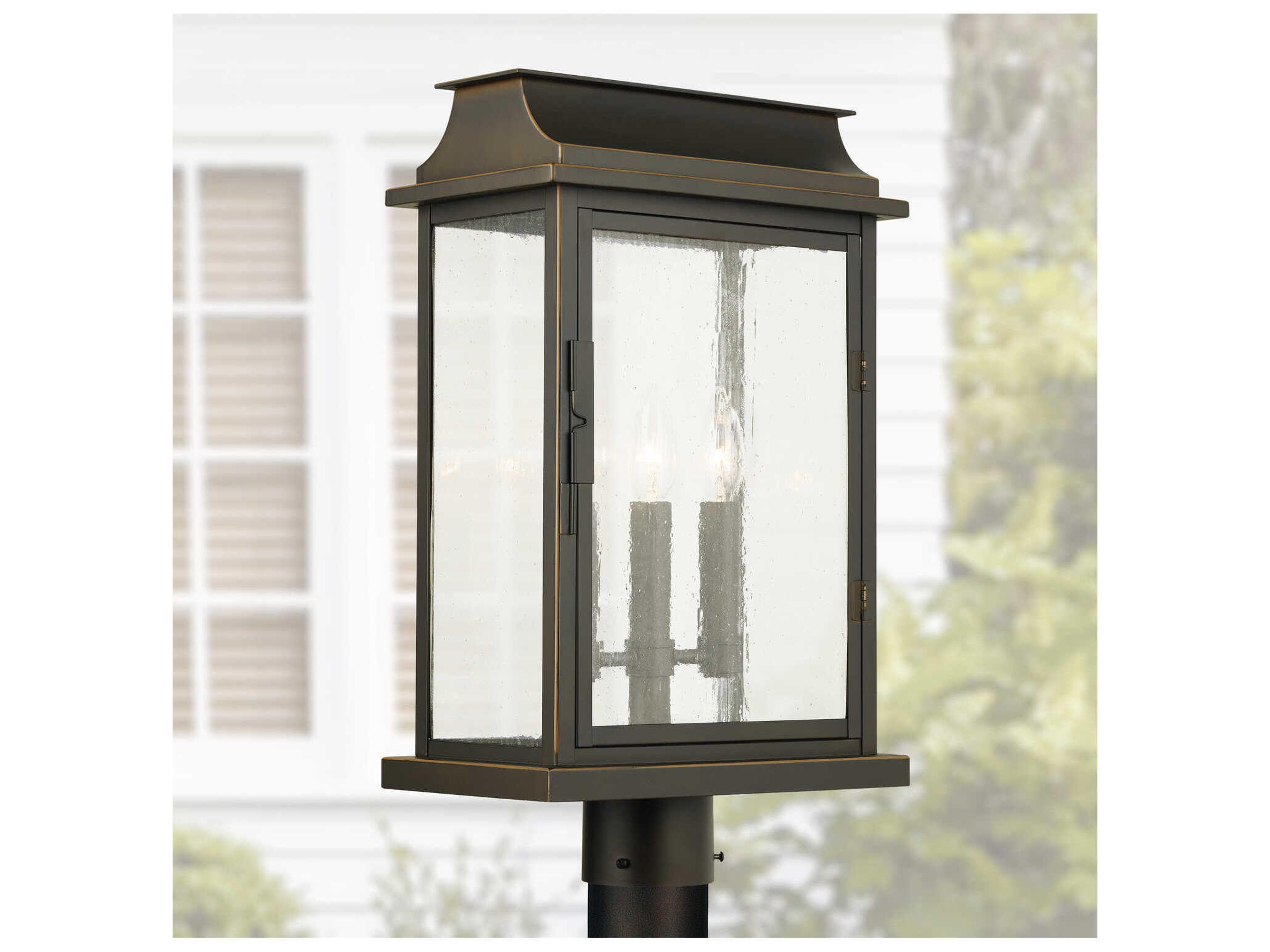 Capital Lighting Bolton 3 - Light Outdoor Post Light