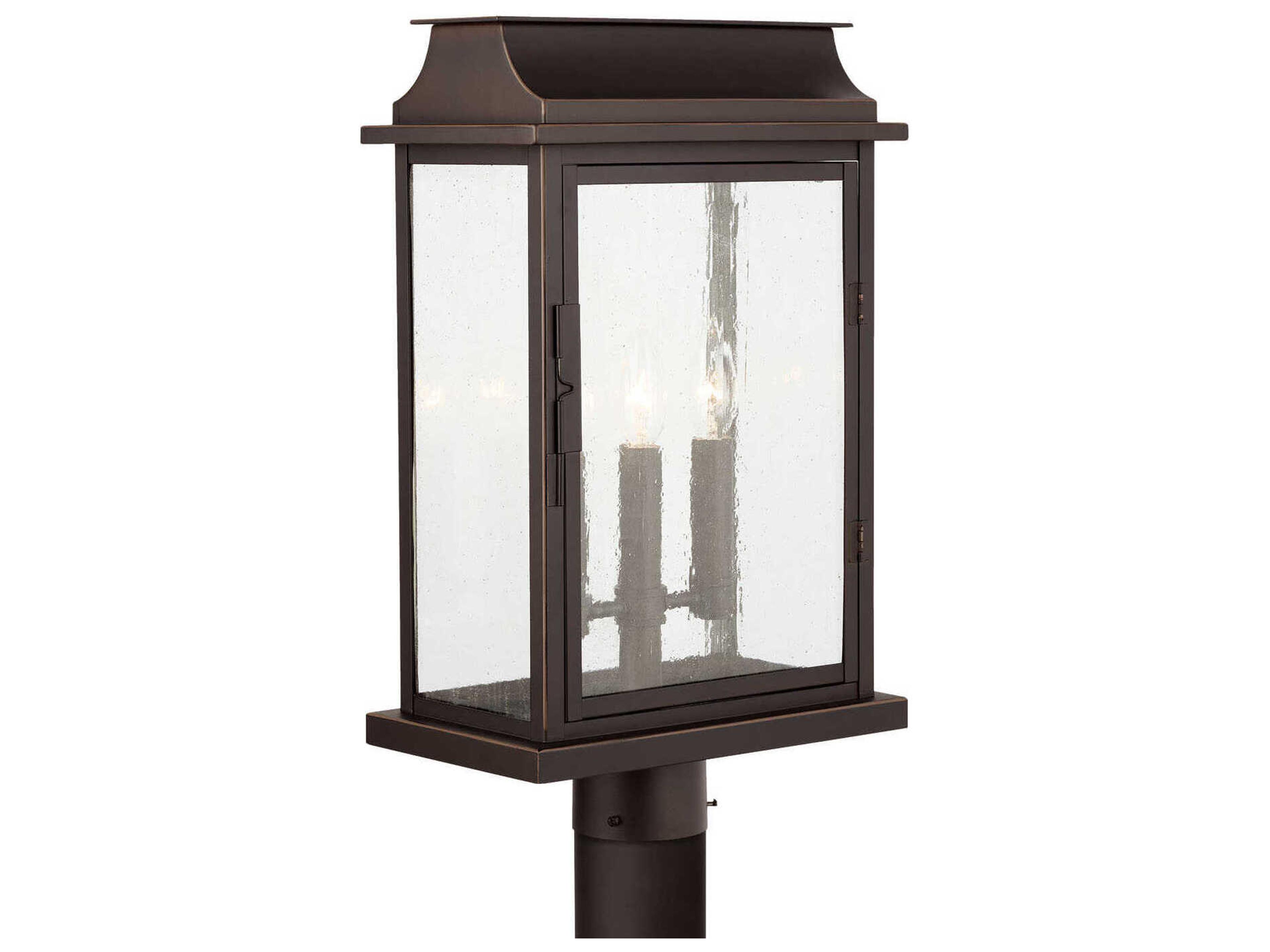Capital Lighting Bolton 3 - Light Outdoor Post Light