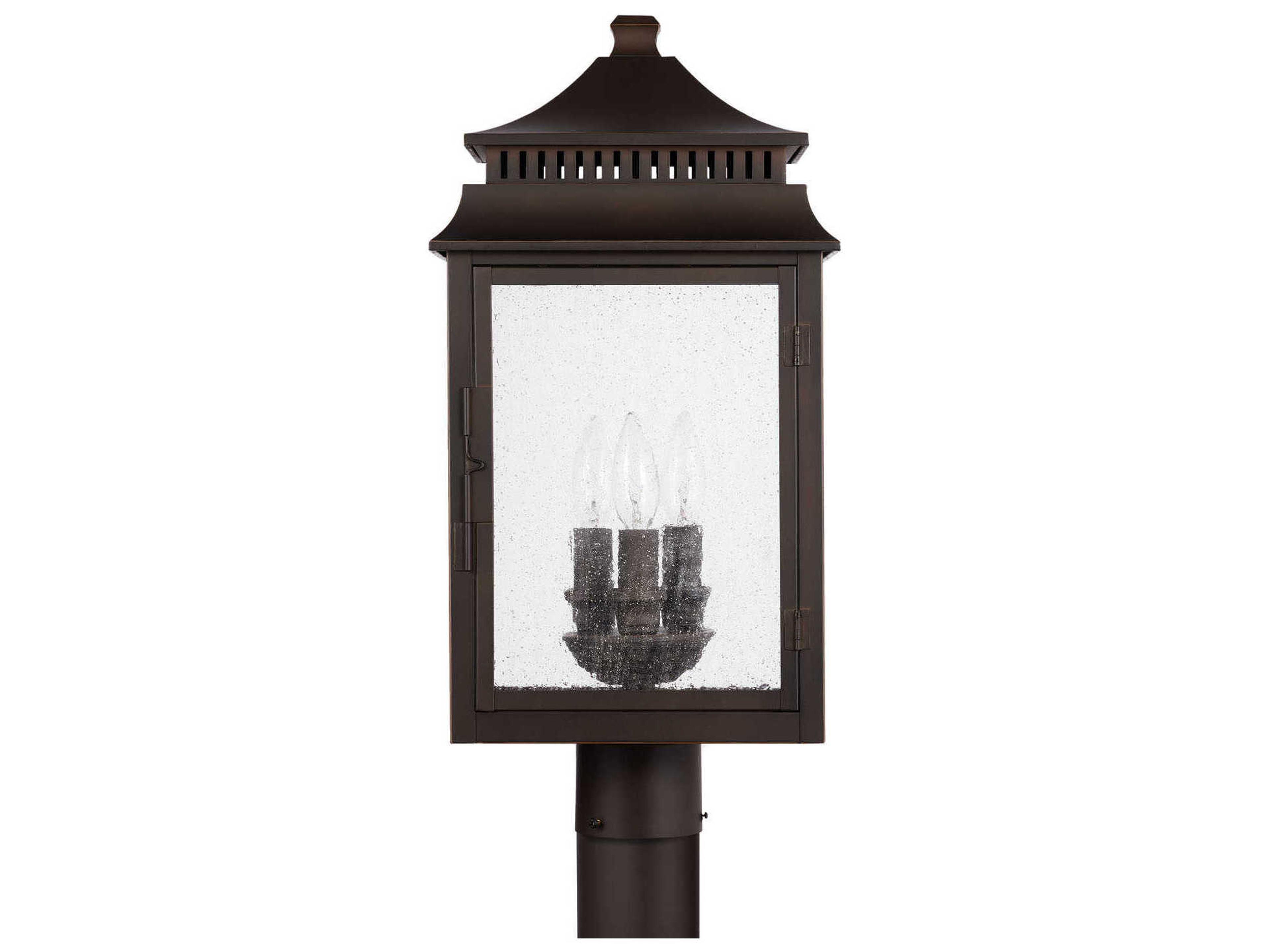 Sutter Creek 3 - Light Outdoor Post Light