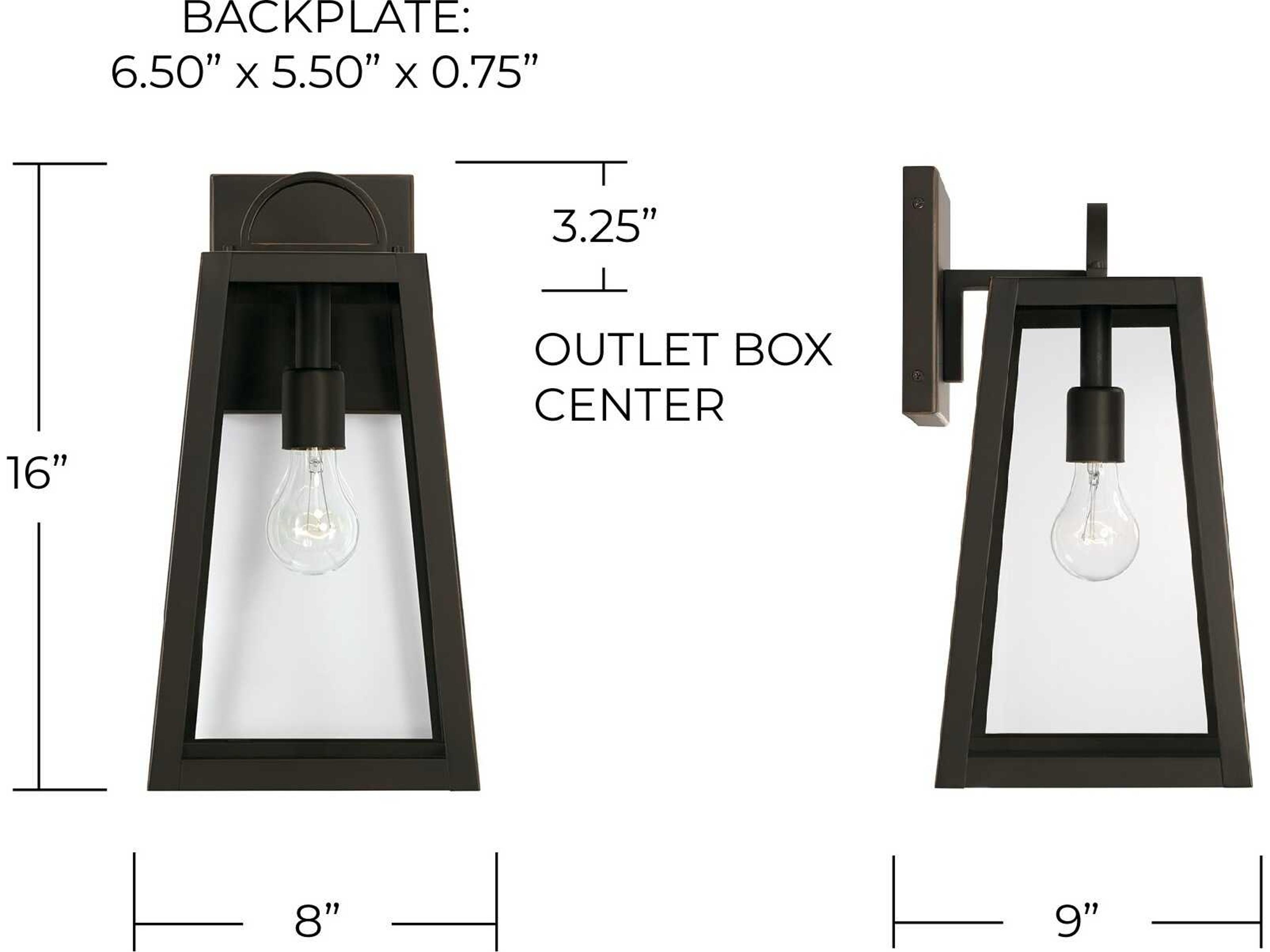 Capital Lighting Leighton Outdoor Wall Light