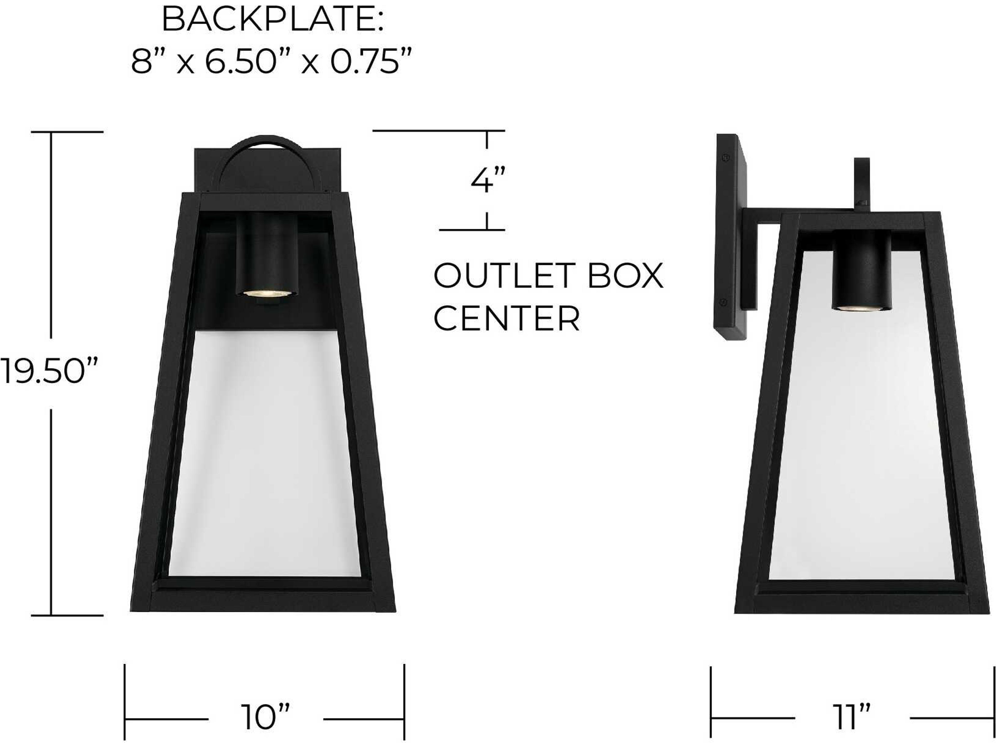 Capital Lighting Leighton 1 - Light Outdoor Wall Light