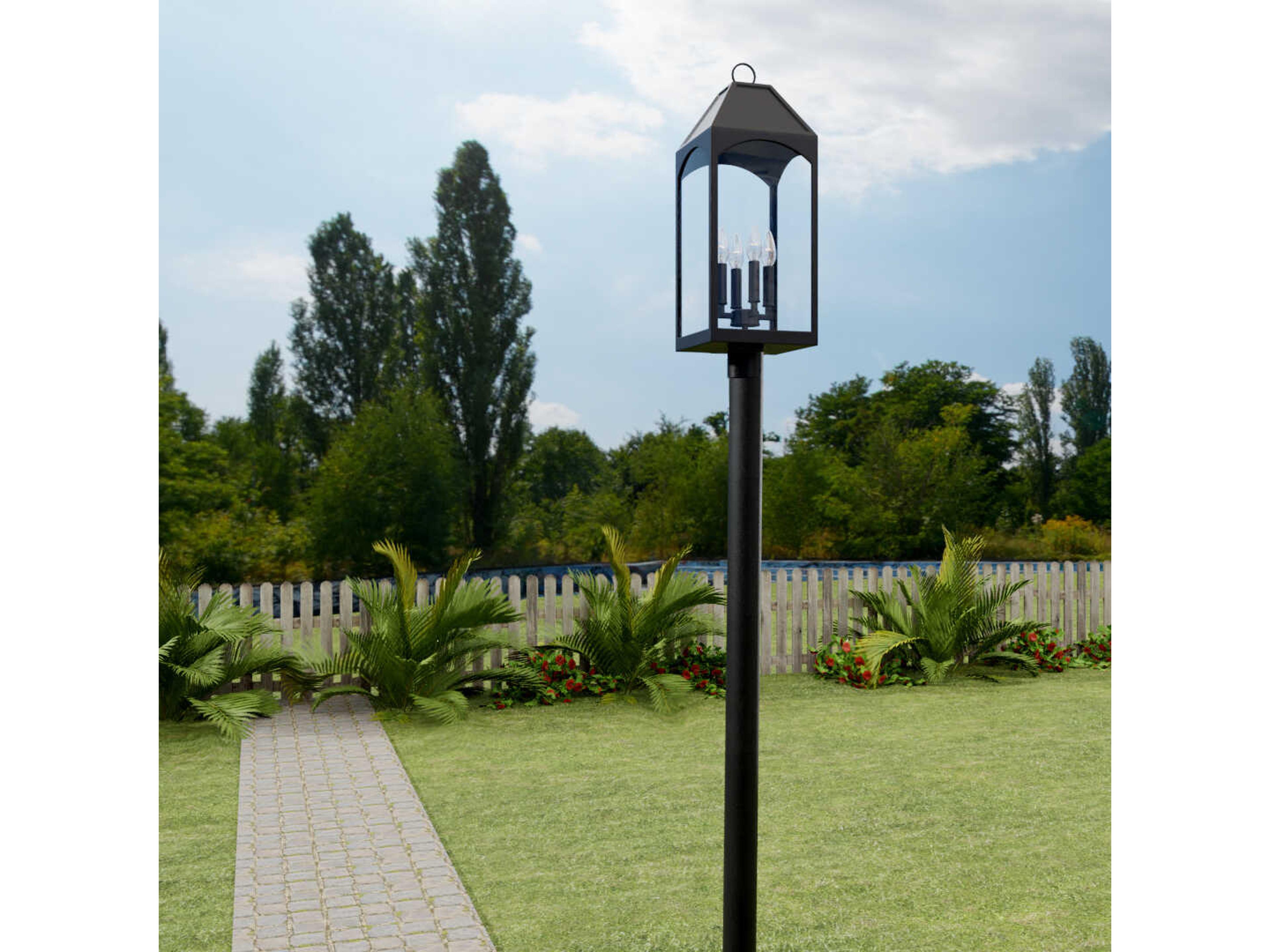 Capital Lighting Burton 4 - Light Outdoor Post Light