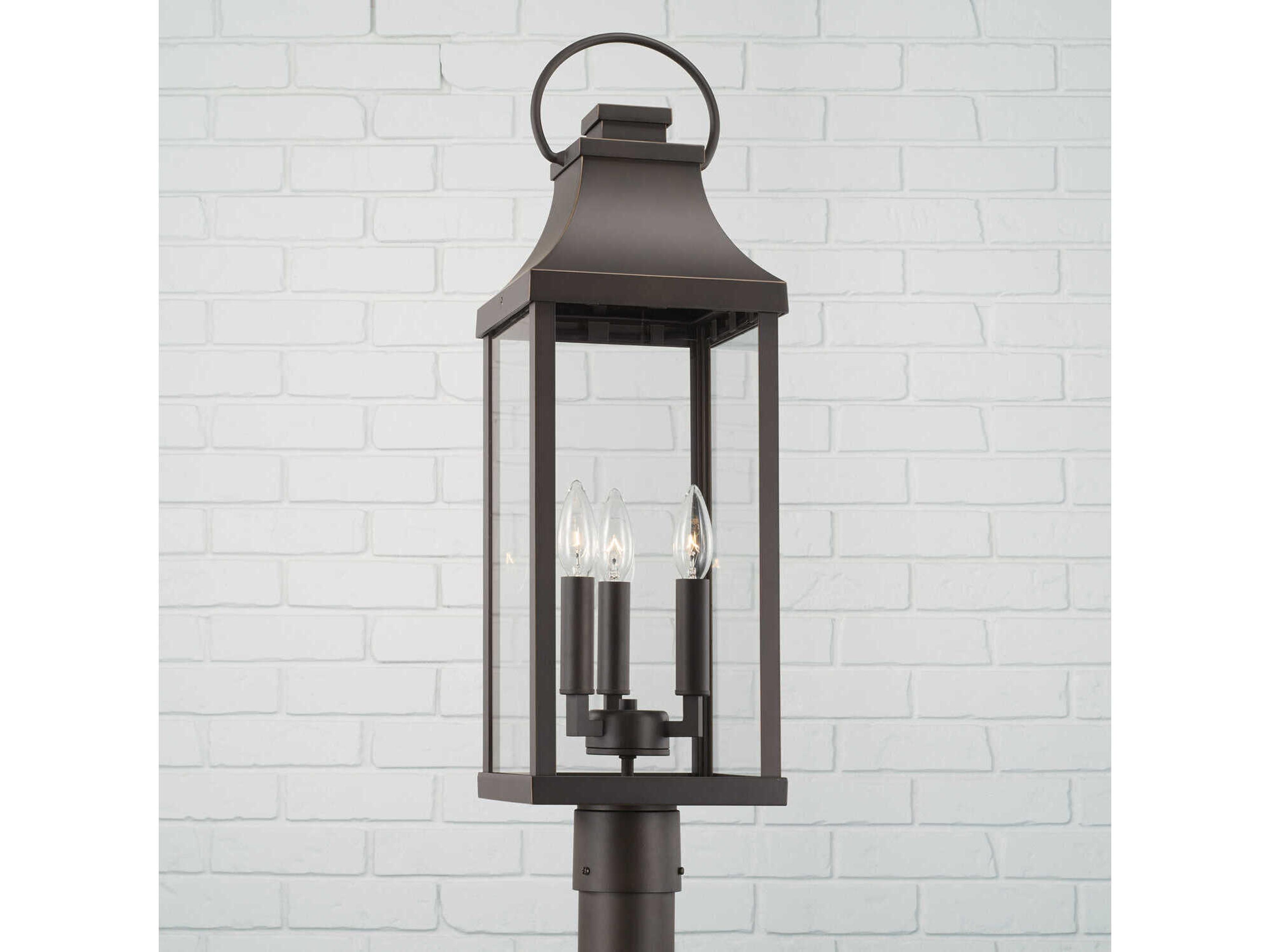 Capital Lighting Bradford 3 - Light Outdoor Post Light