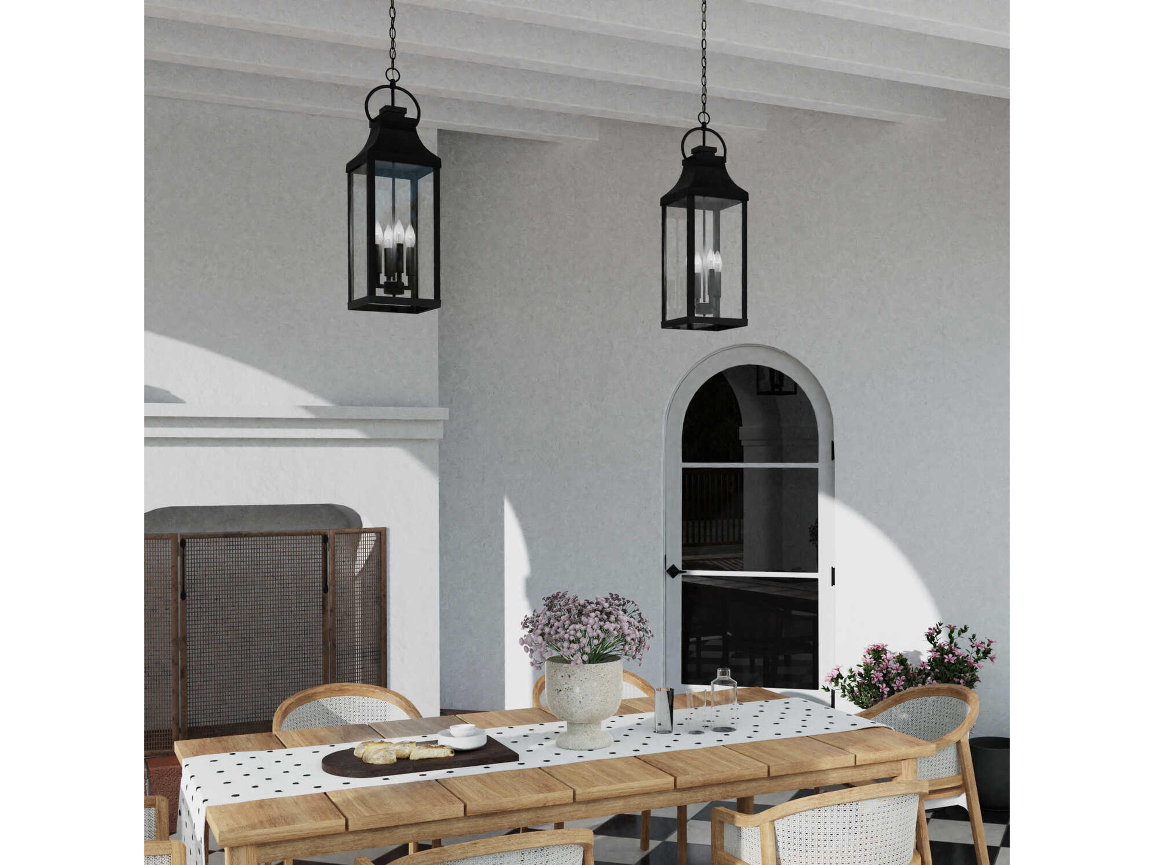 Capital Lighting Bradford 4 - Light Outdoor Hanging Light