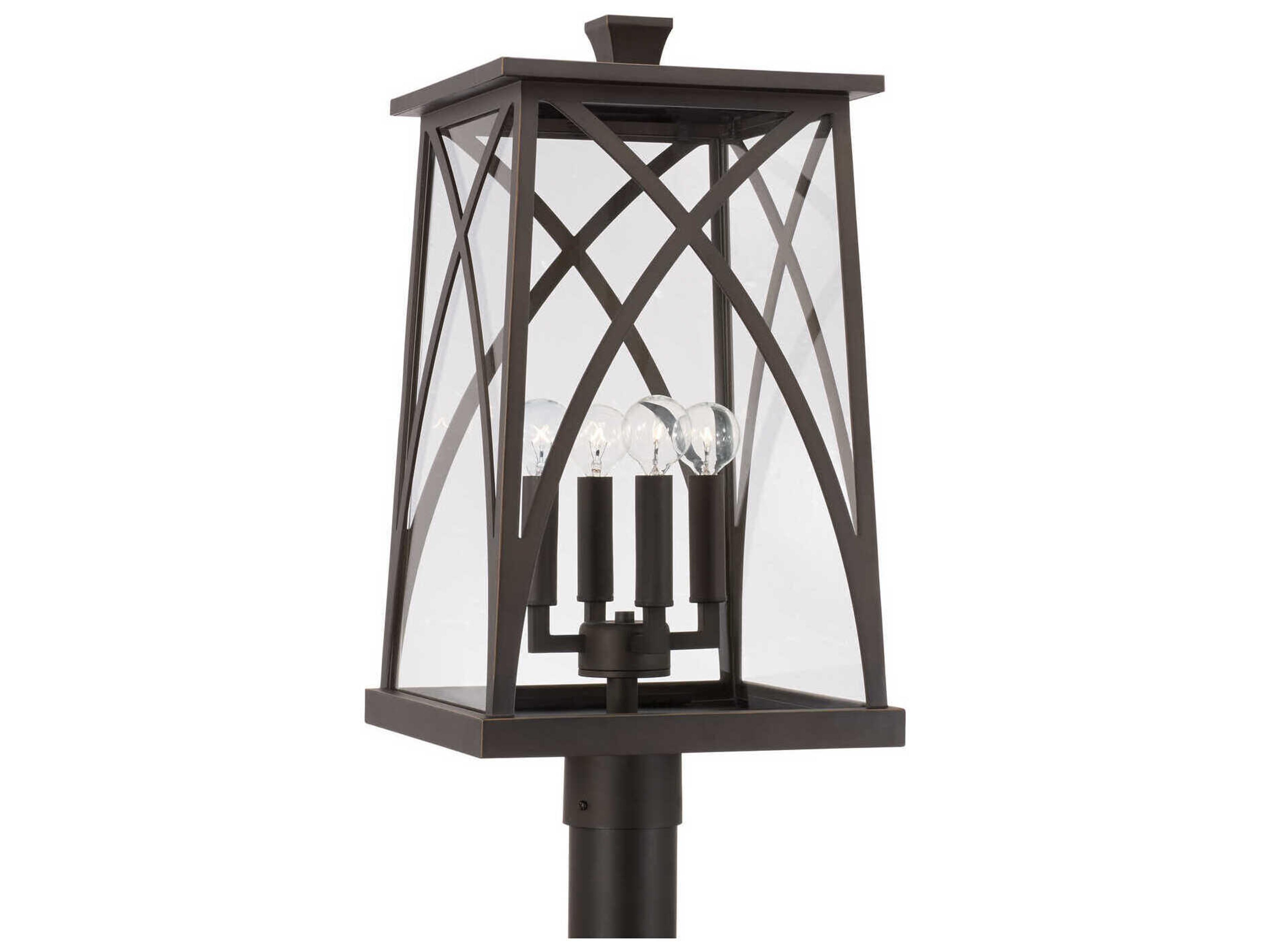 Marshall 4 - Light Outdoor Post Light