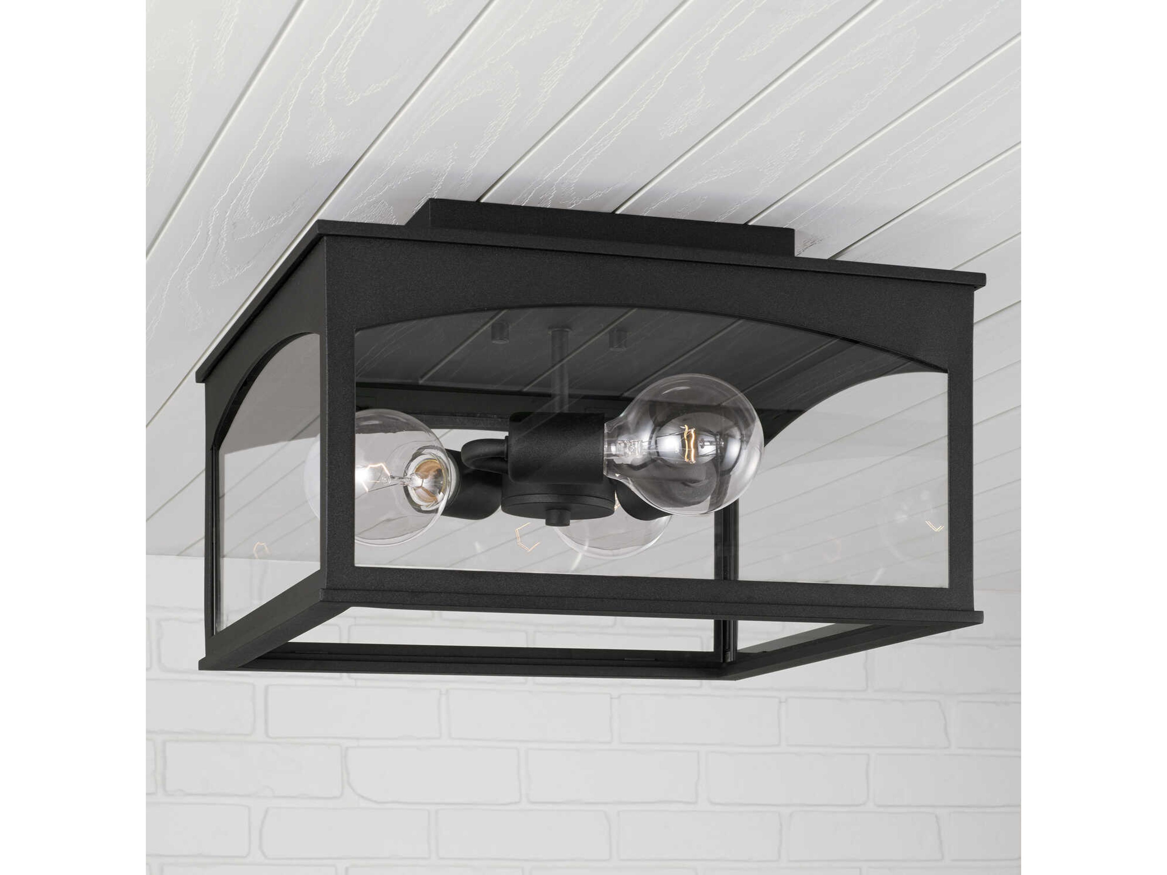 Capital Lighting Burton 3 - Light Outdoor Ceiling Light