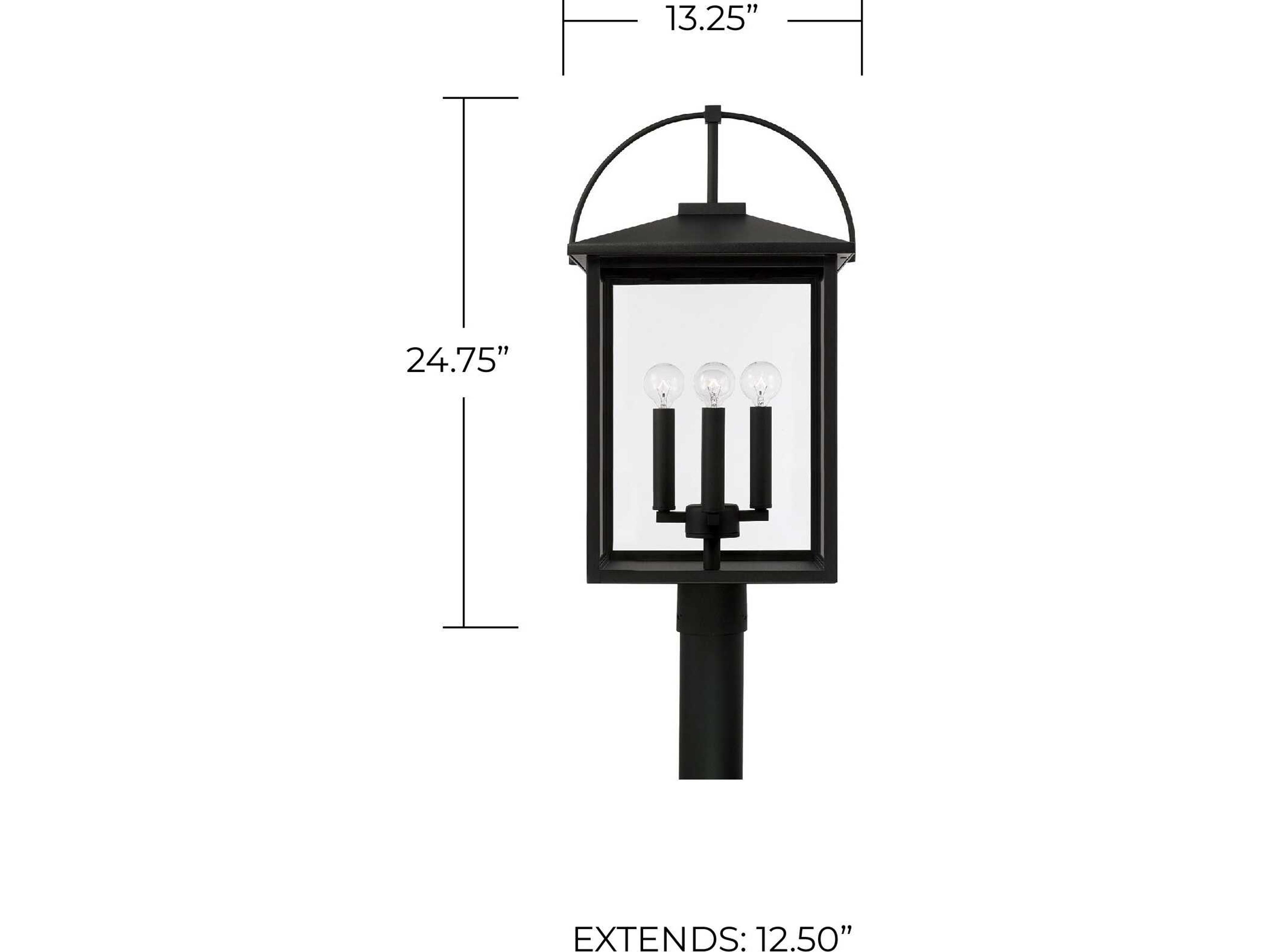 Capital Lighting Bryson 4 - Light Outdoor Post Light