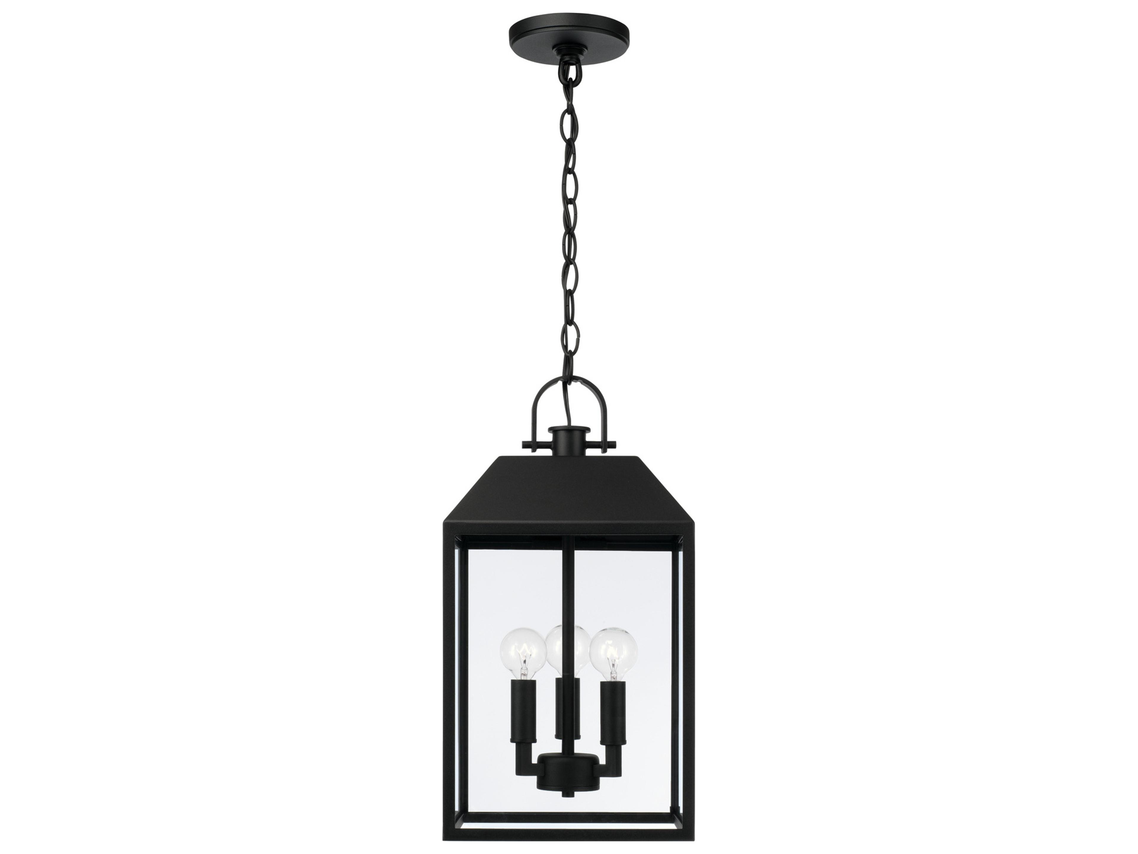Capital Lighting Nelson 3-Light Outdoor Hanging Light