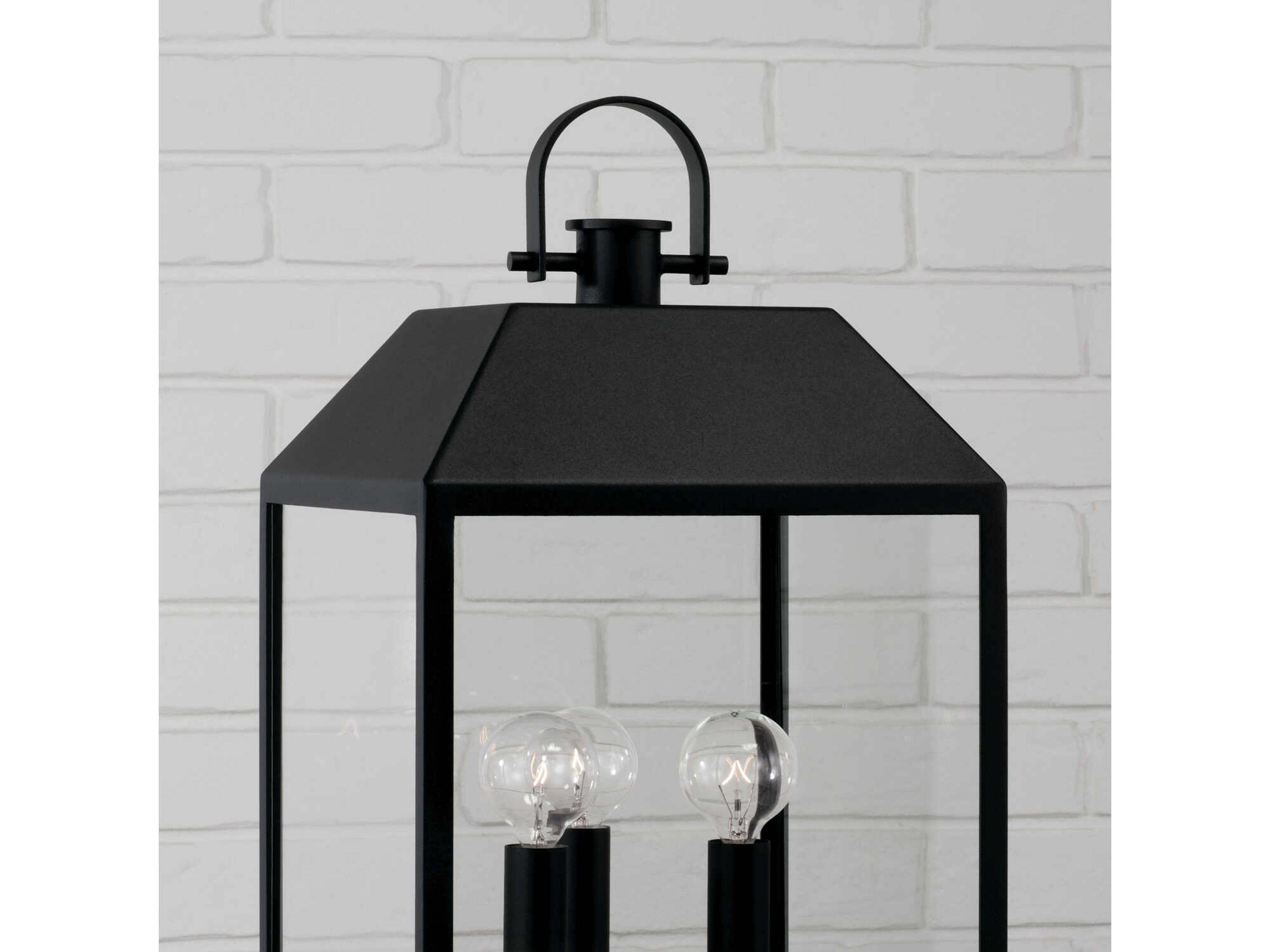 Capital Lighting Nelson 3-Light Outdoor Post Light