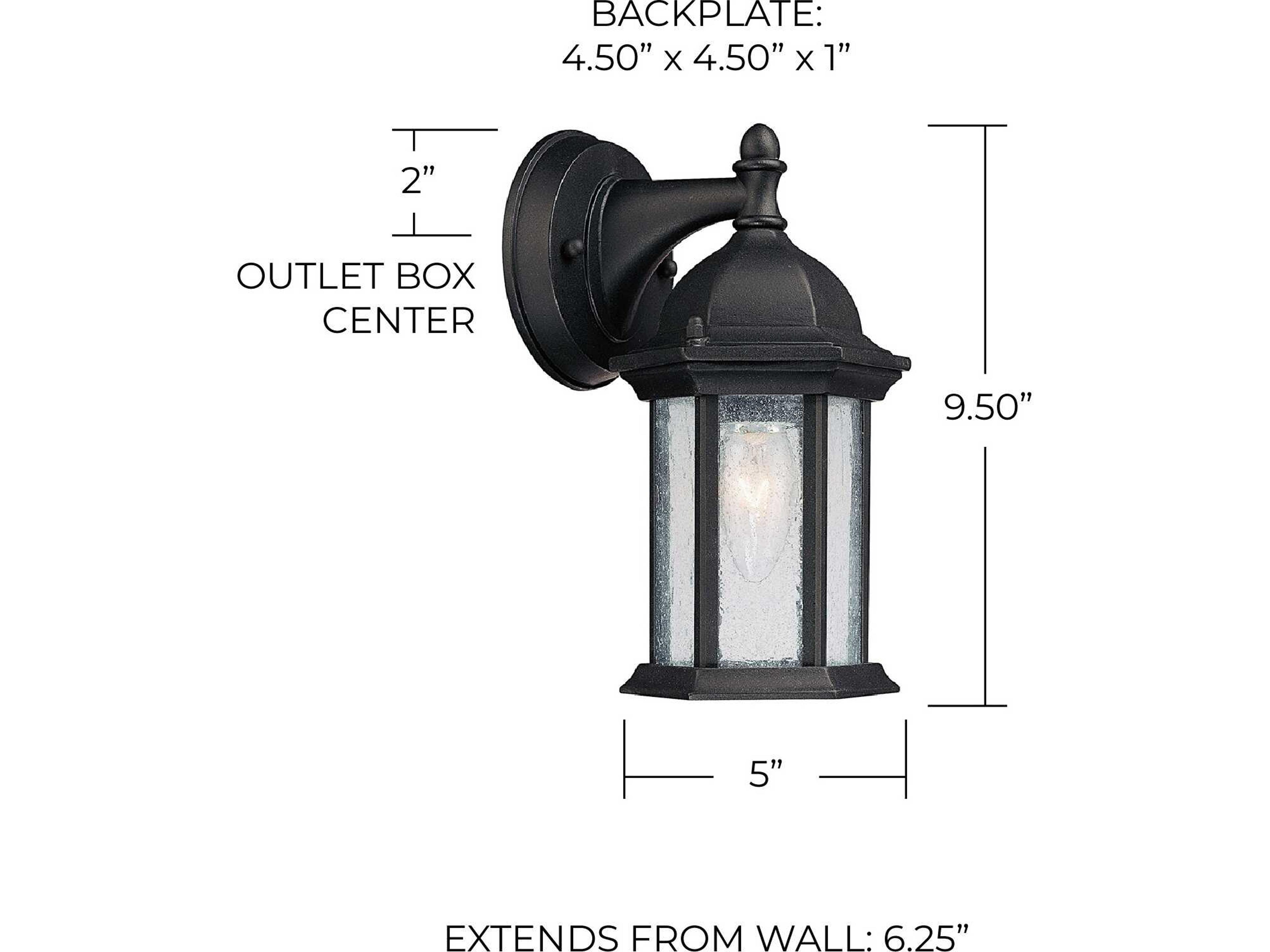 Capital Lighting Main Street 1 - Light Outdoor Wall Light