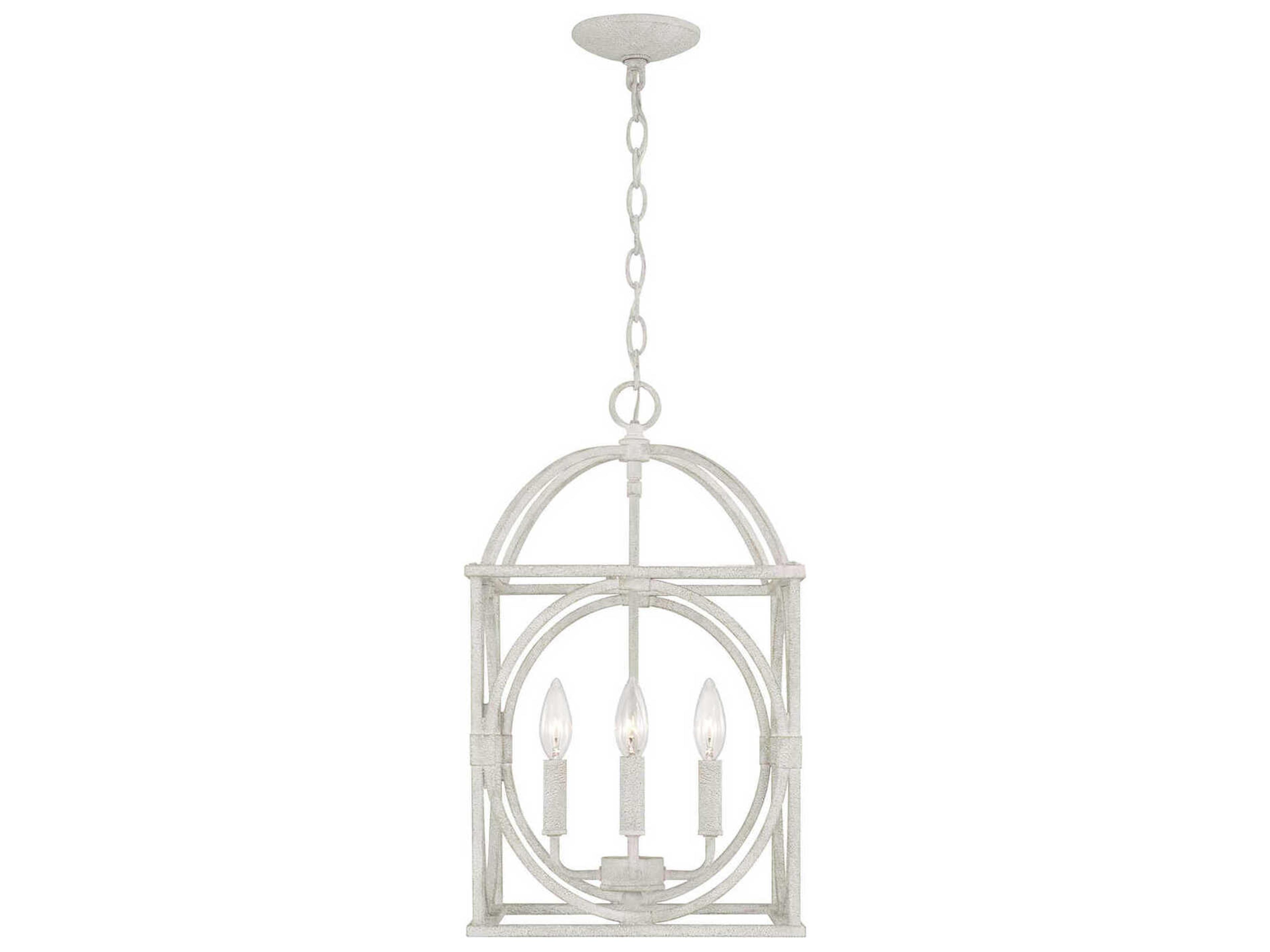 Brea 4-Light Sand Dollar Gray Mini Pendant