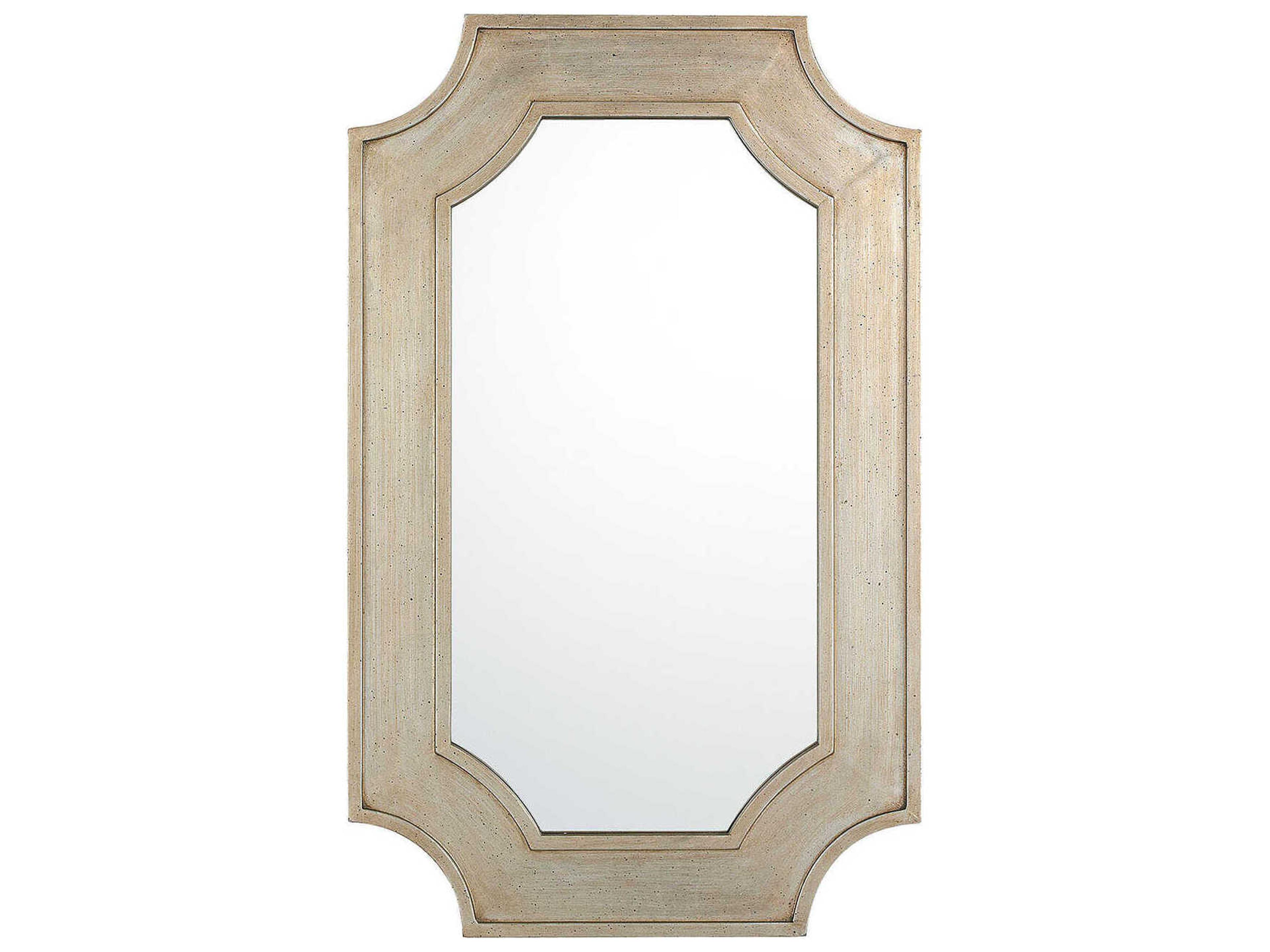 Winter Gold Rectangular Wall Mirror