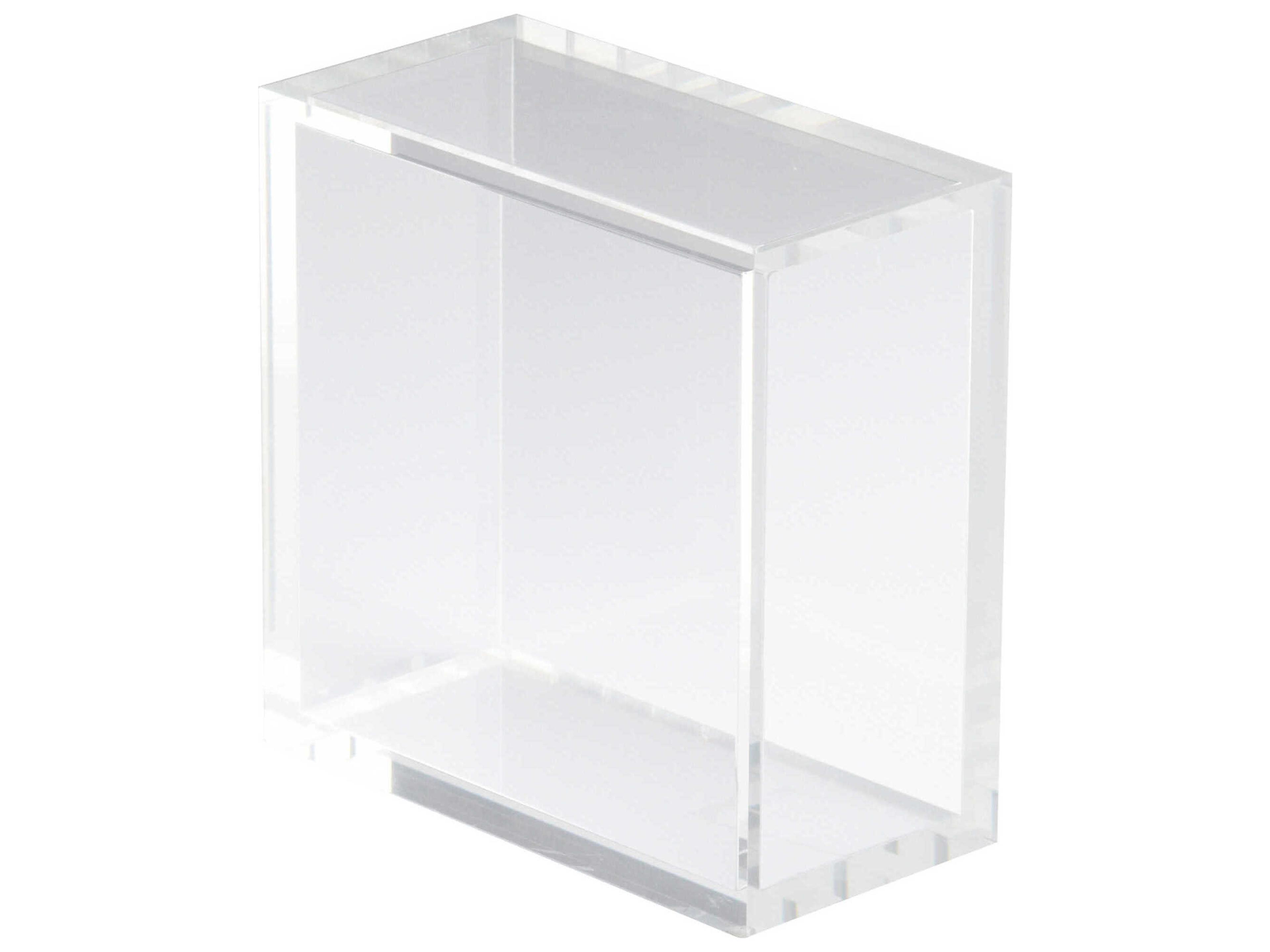 Clear Square Acrylic Pedestal