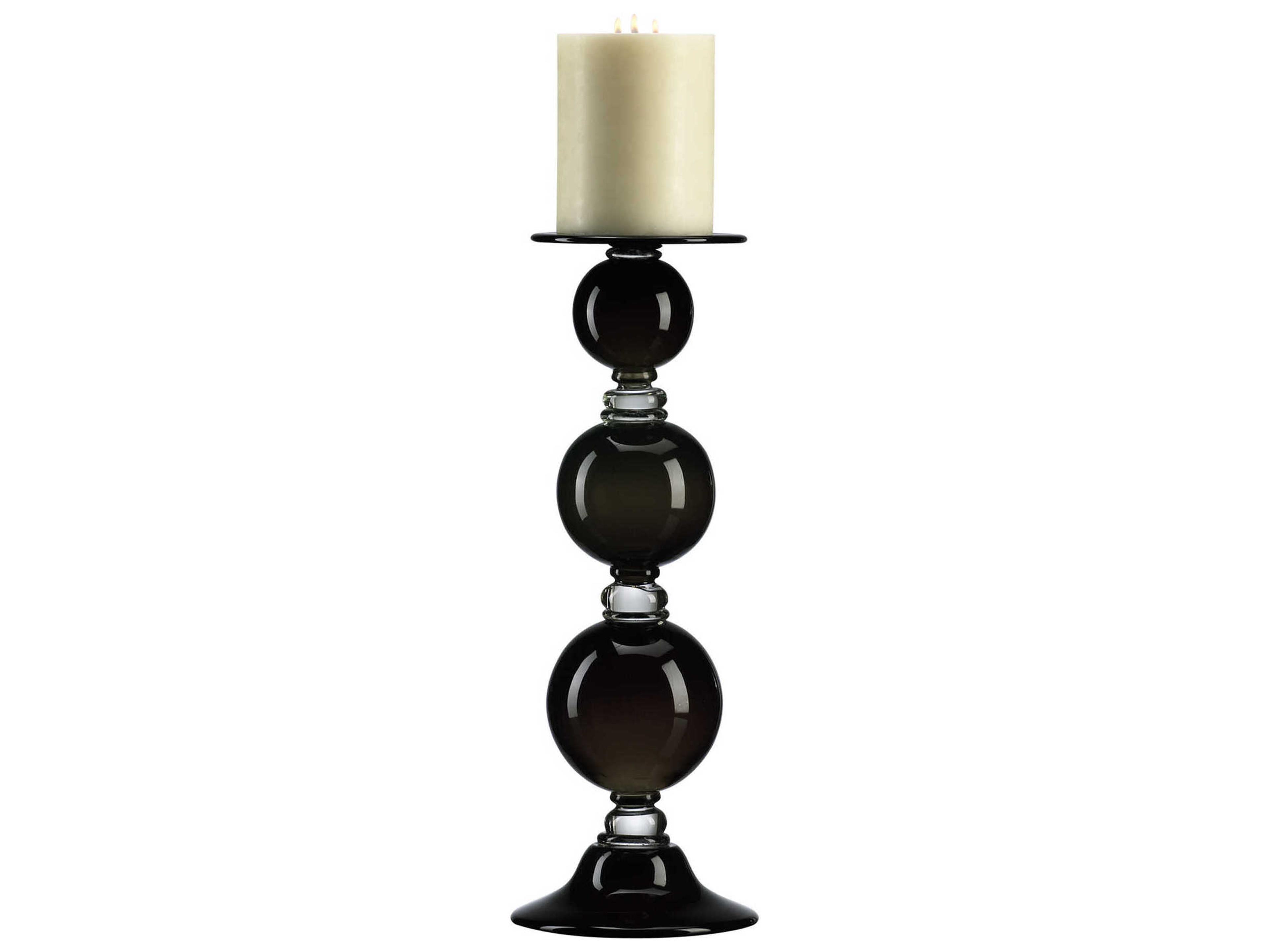 Cyan Design Black Clear Globe Candleholder