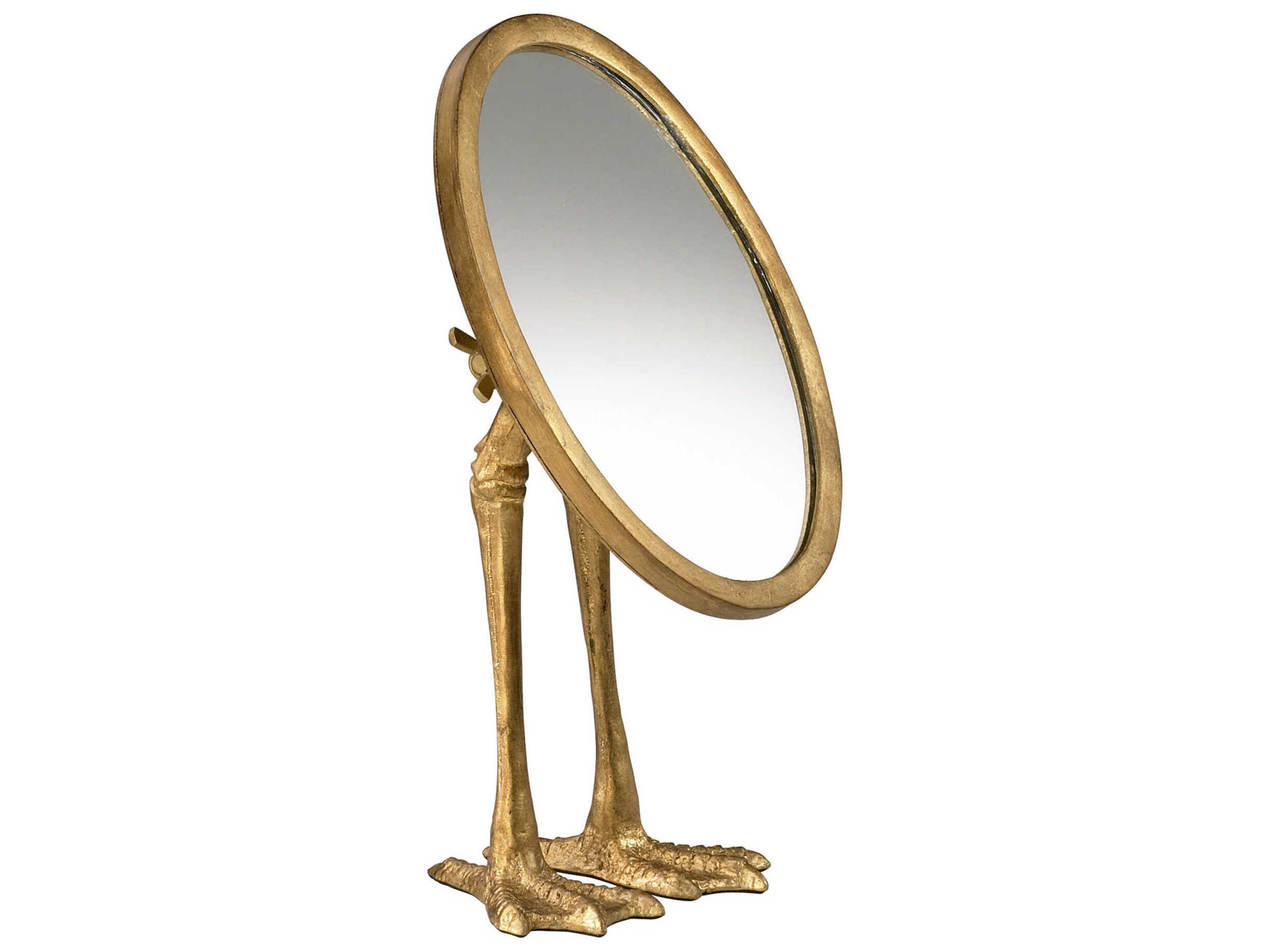 Cyan Design Duck Leg Gold Table Mirror