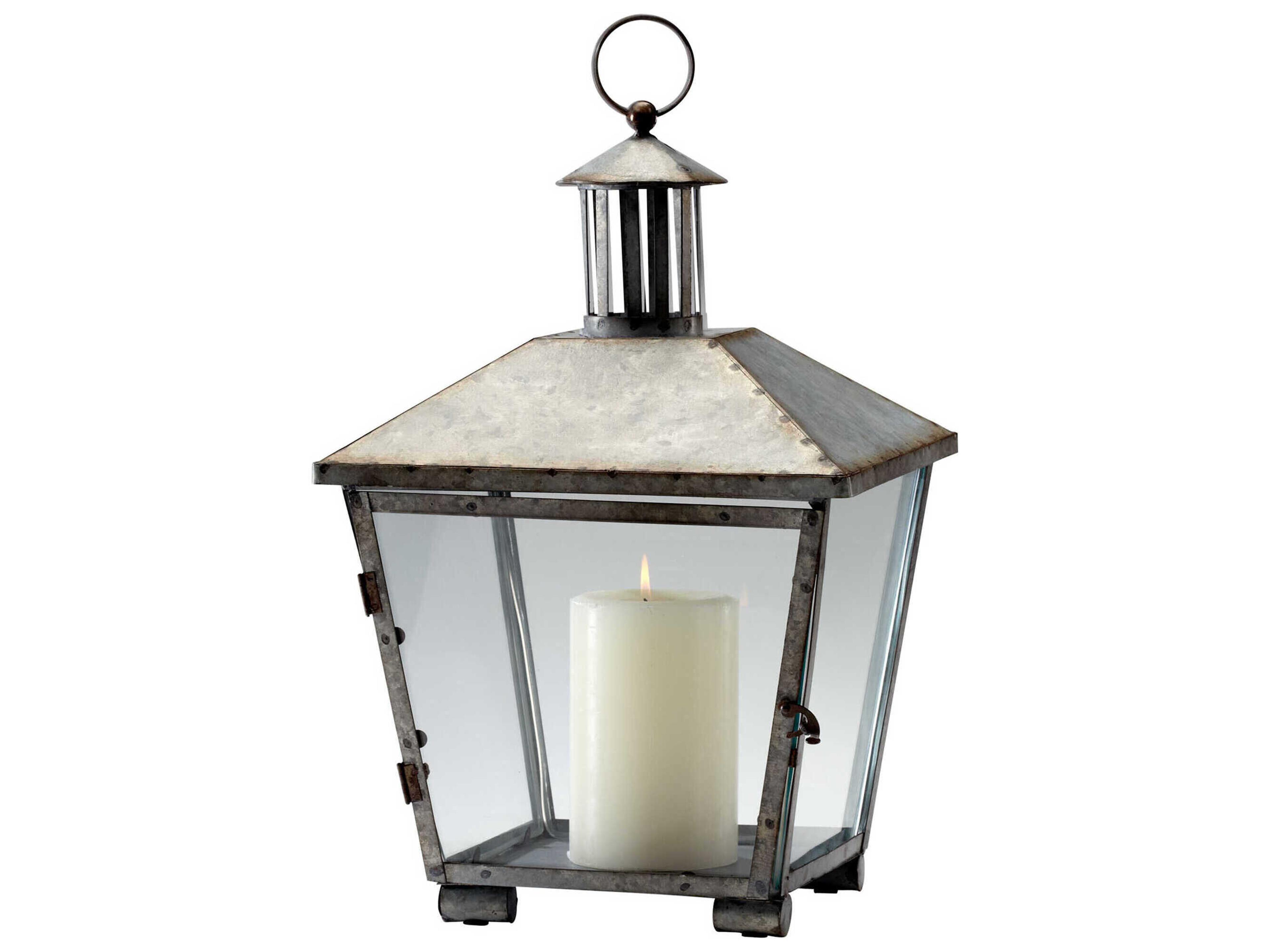 Cyan Design Rustic Iron Delta Candleholder