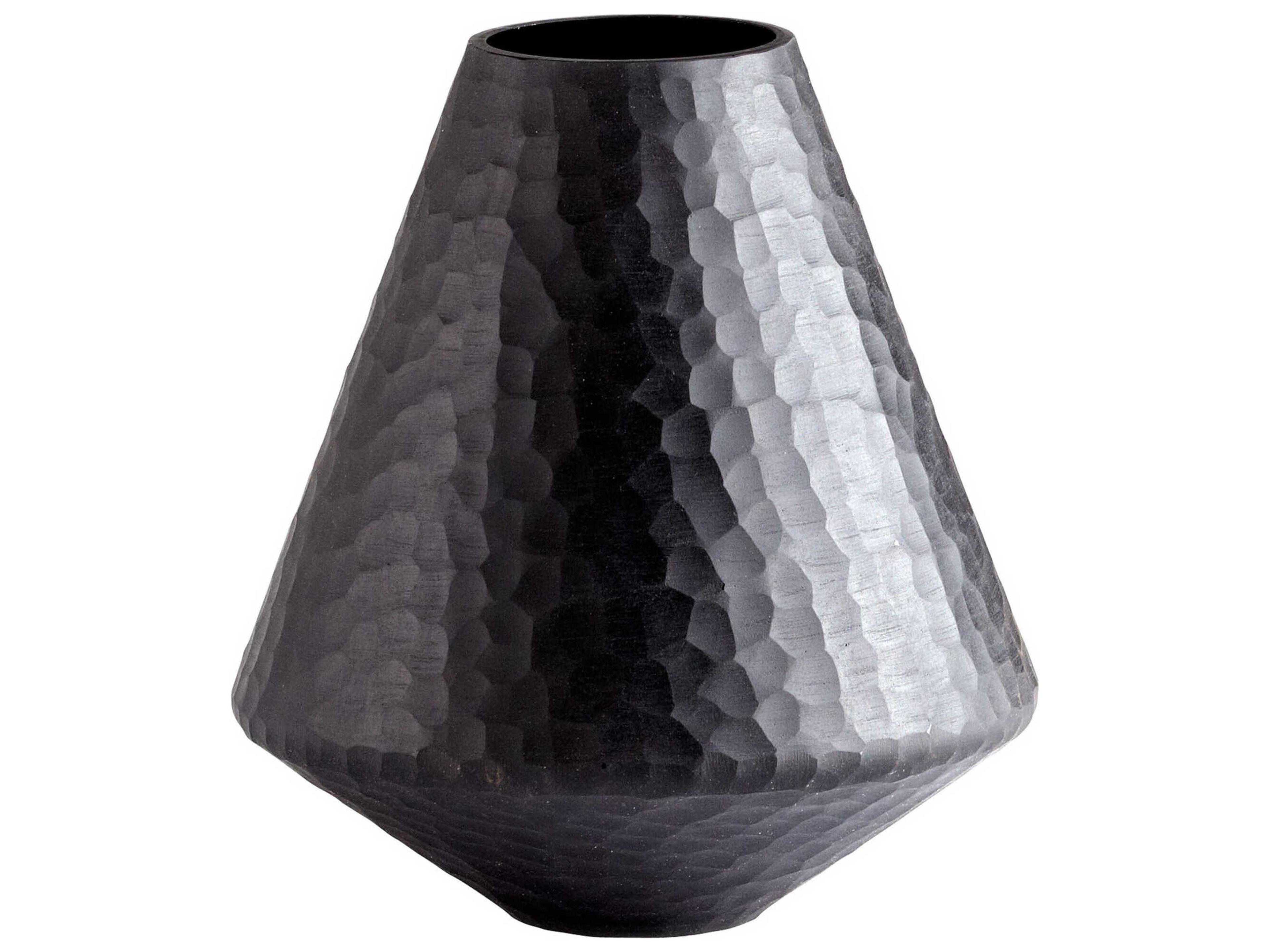 Black Lava Vase
