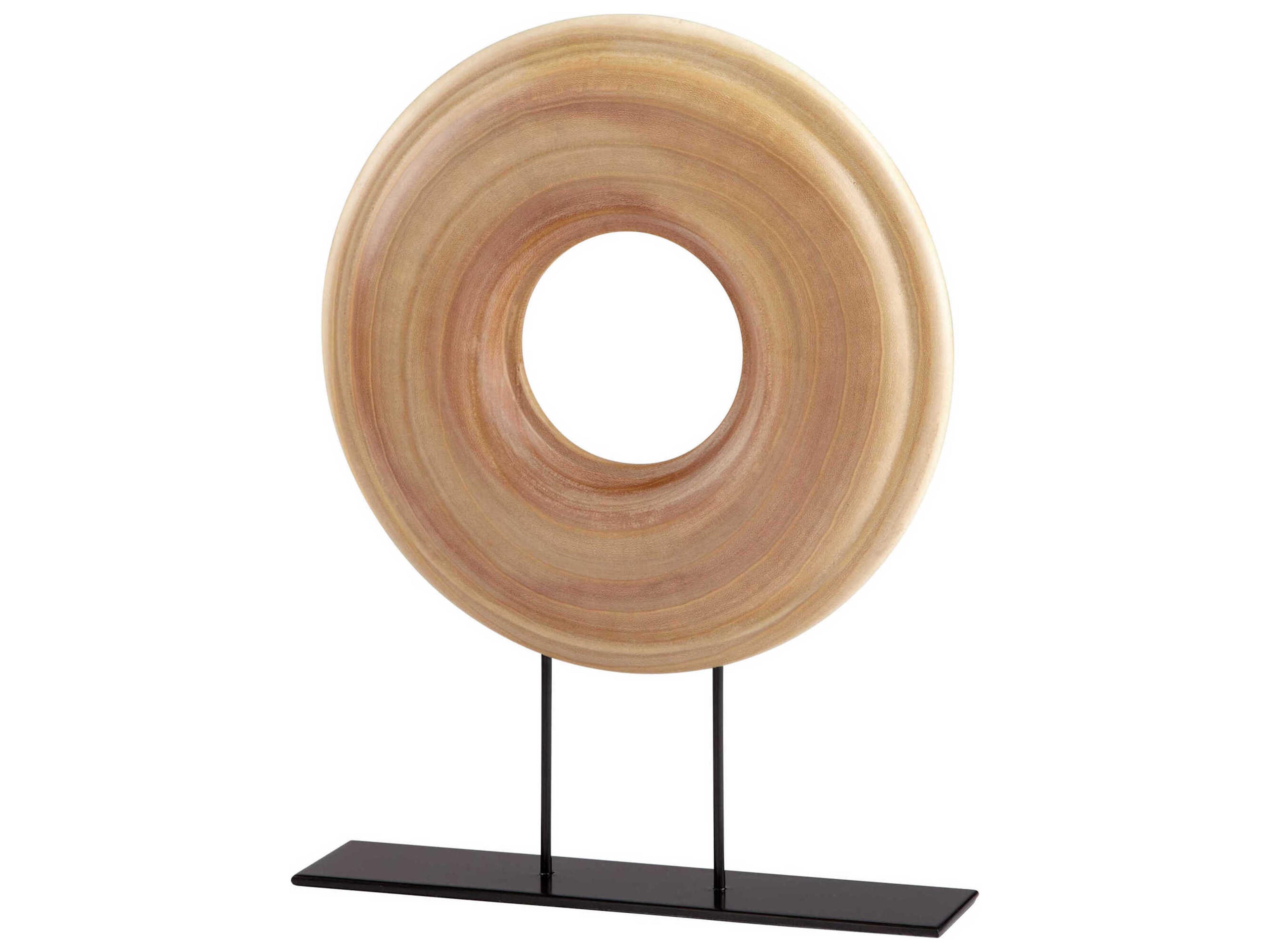 Walnut Redondo Wand Sculpture