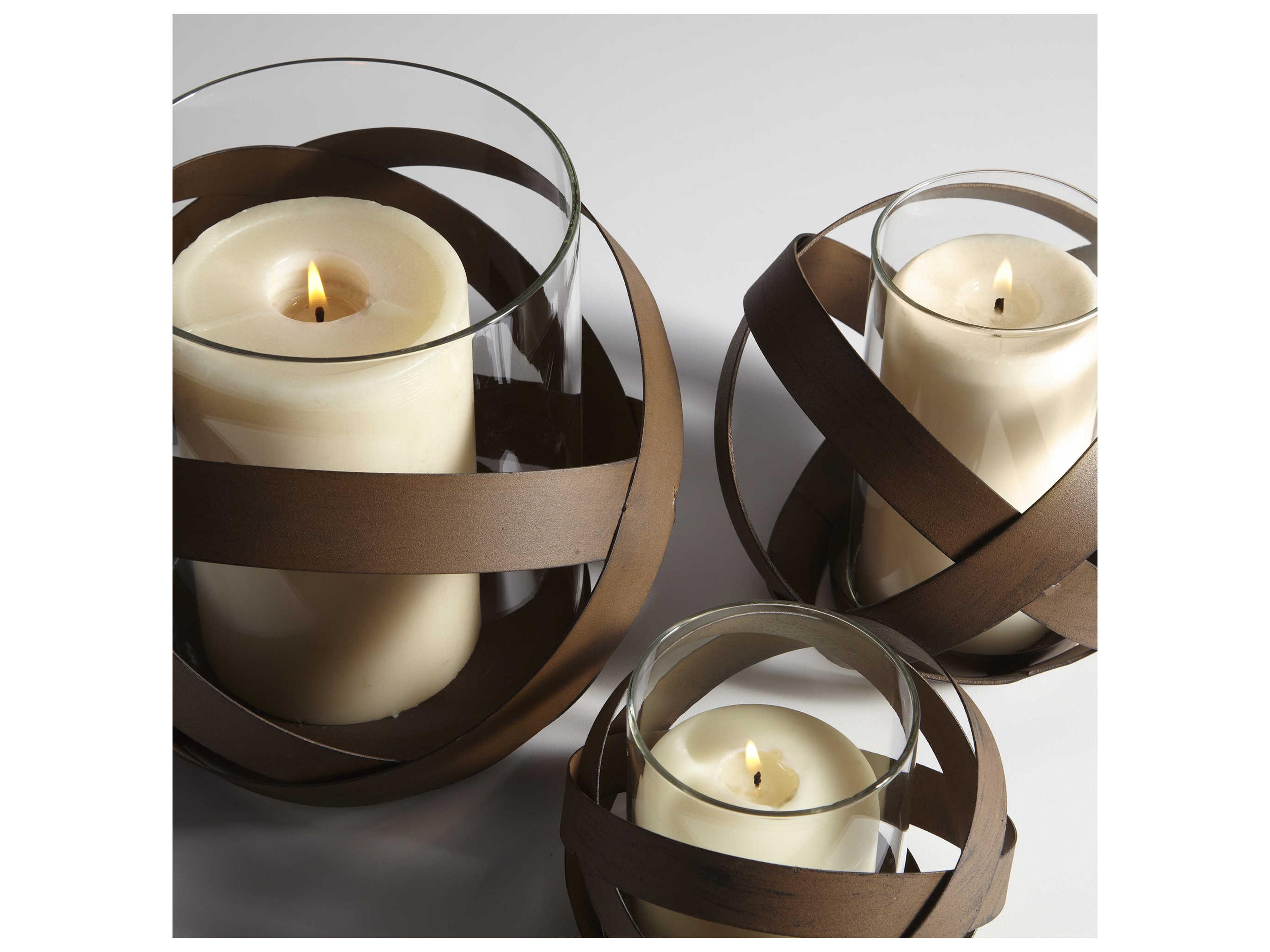 Cyan Design Copper 5" Infinity Candle Holder