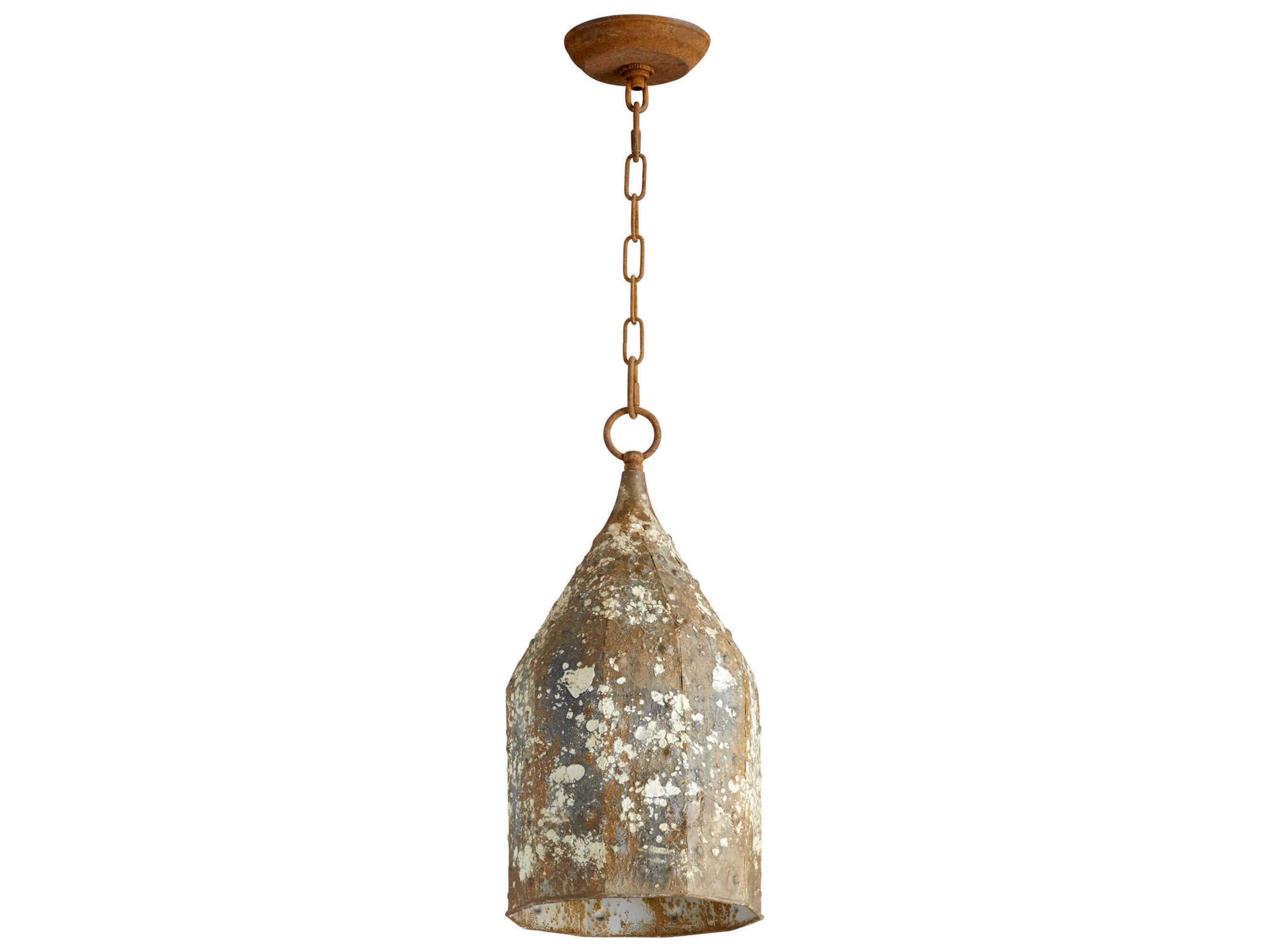 Collier 1-Light Rustic Brown Mini Pendant