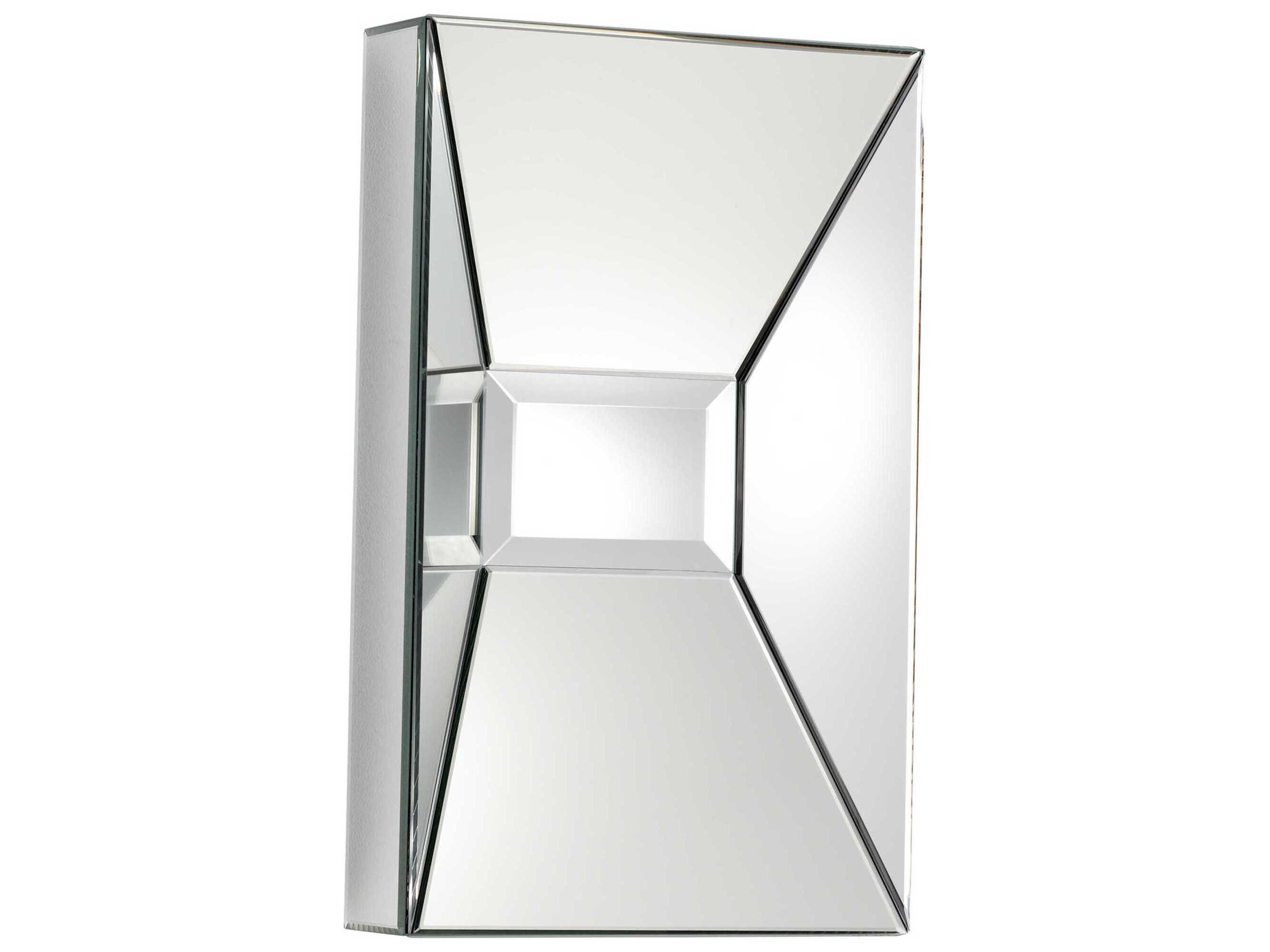 Pentallica Clear Rectangular Wall Mirror