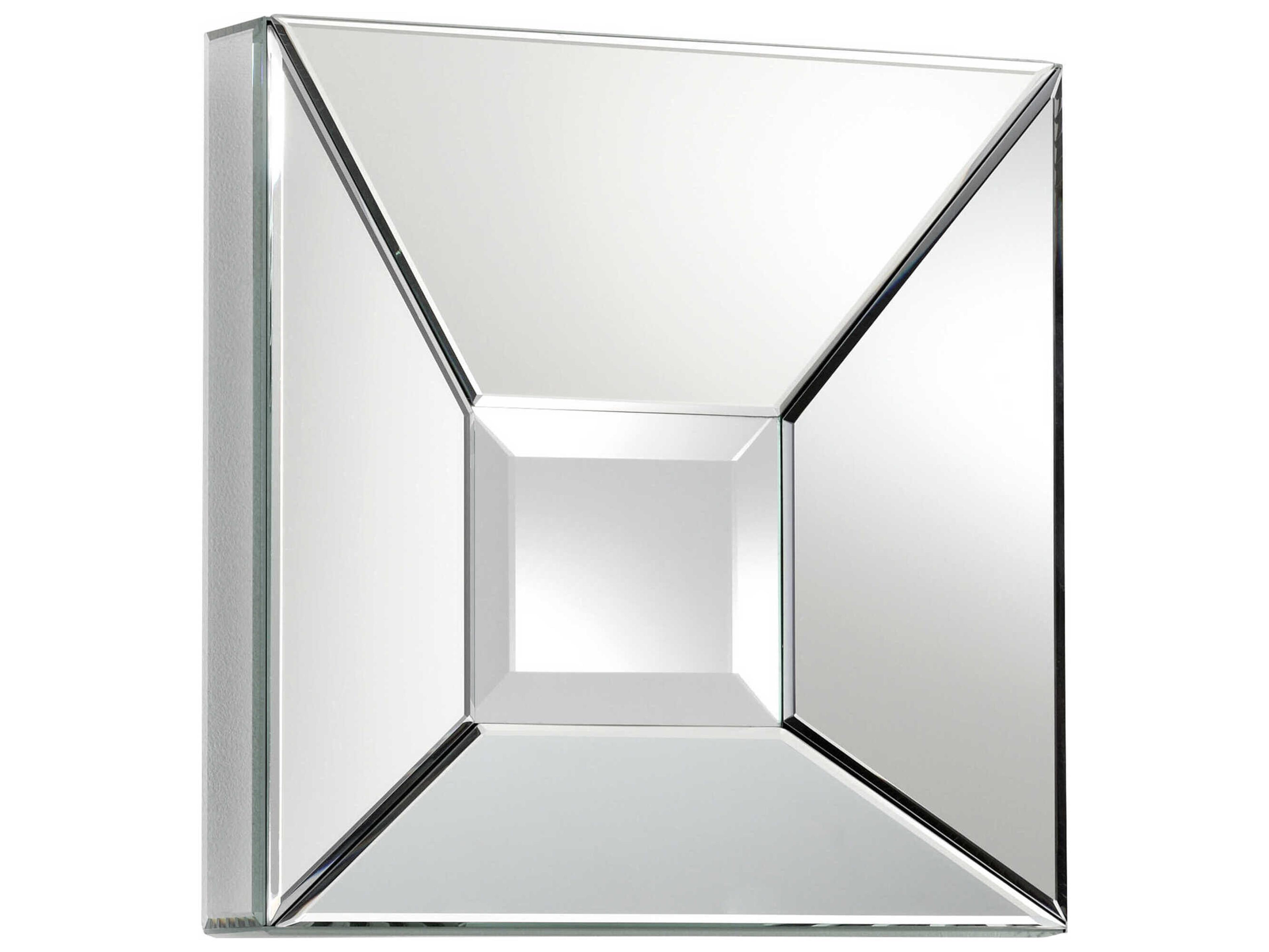 Cyan Design Pentallica Clear Square Wall Mirror