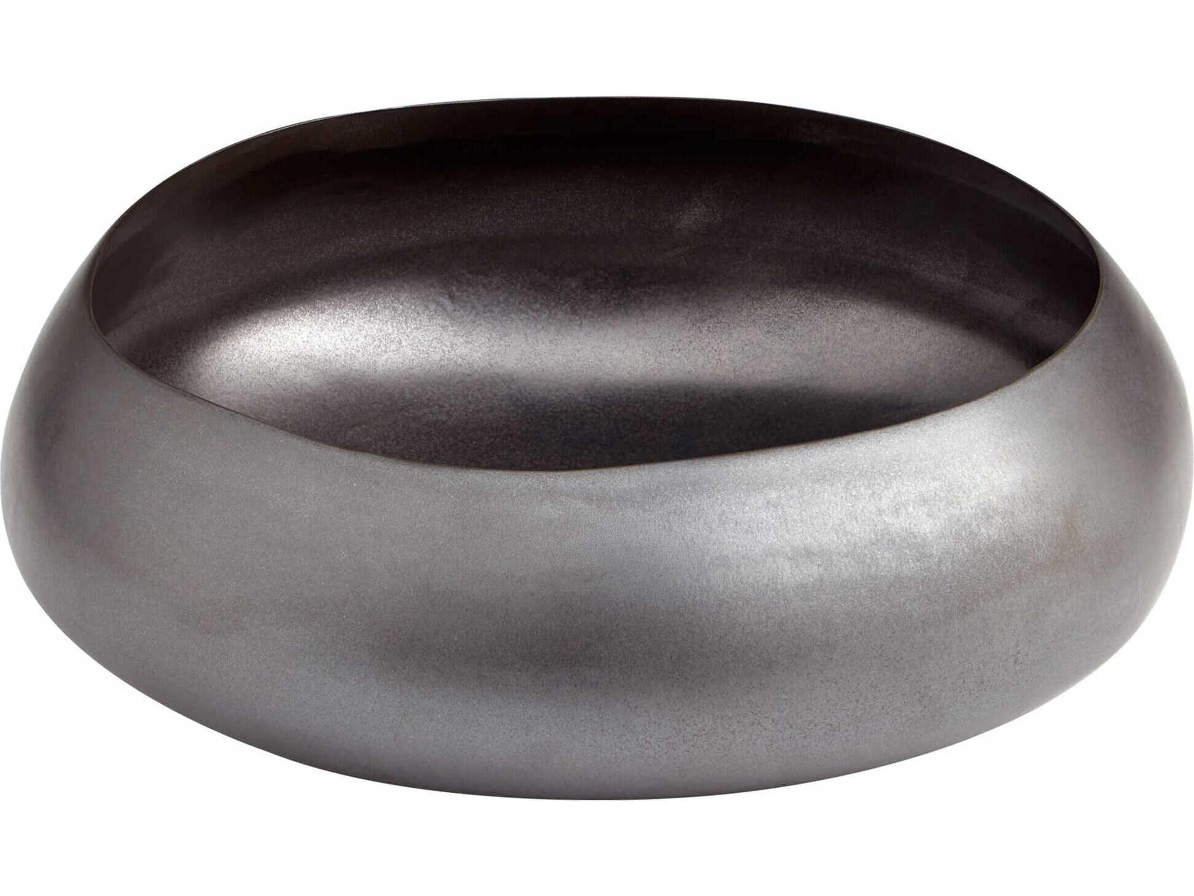 Cyan Design Black Metal Vesuvius Decorative Bowl