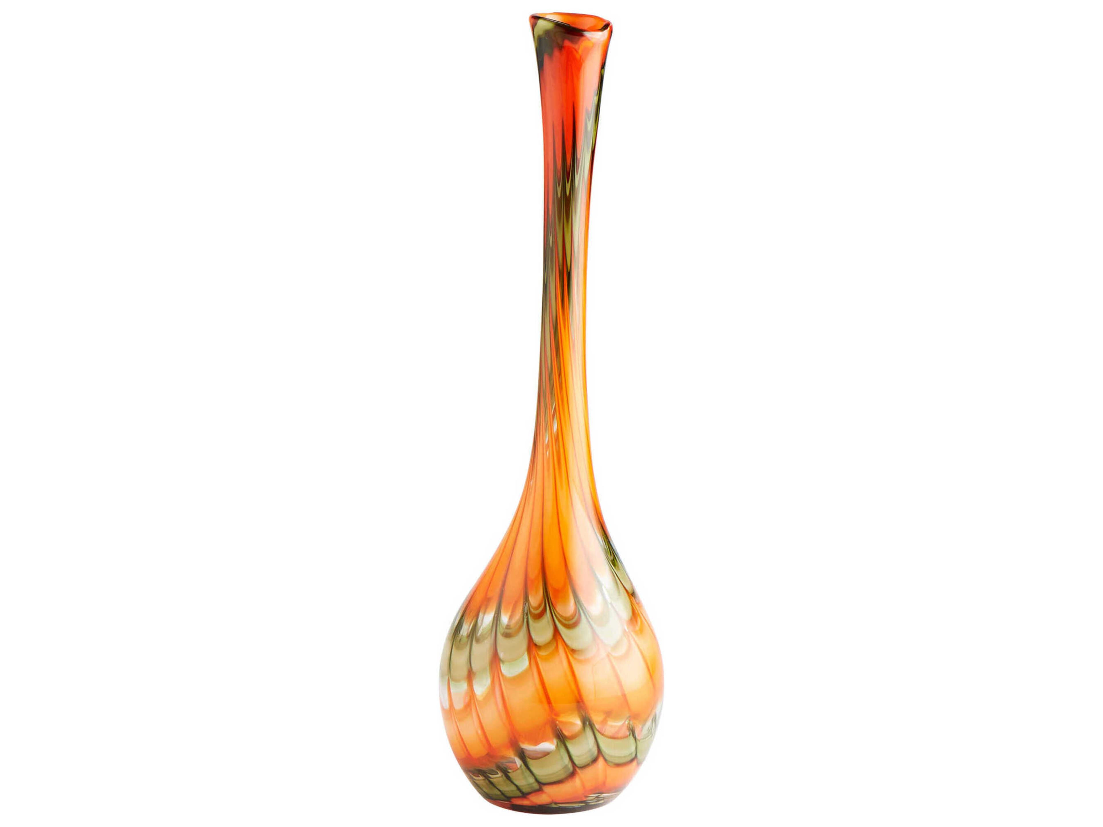 Cyan Design Orange Atu Vase