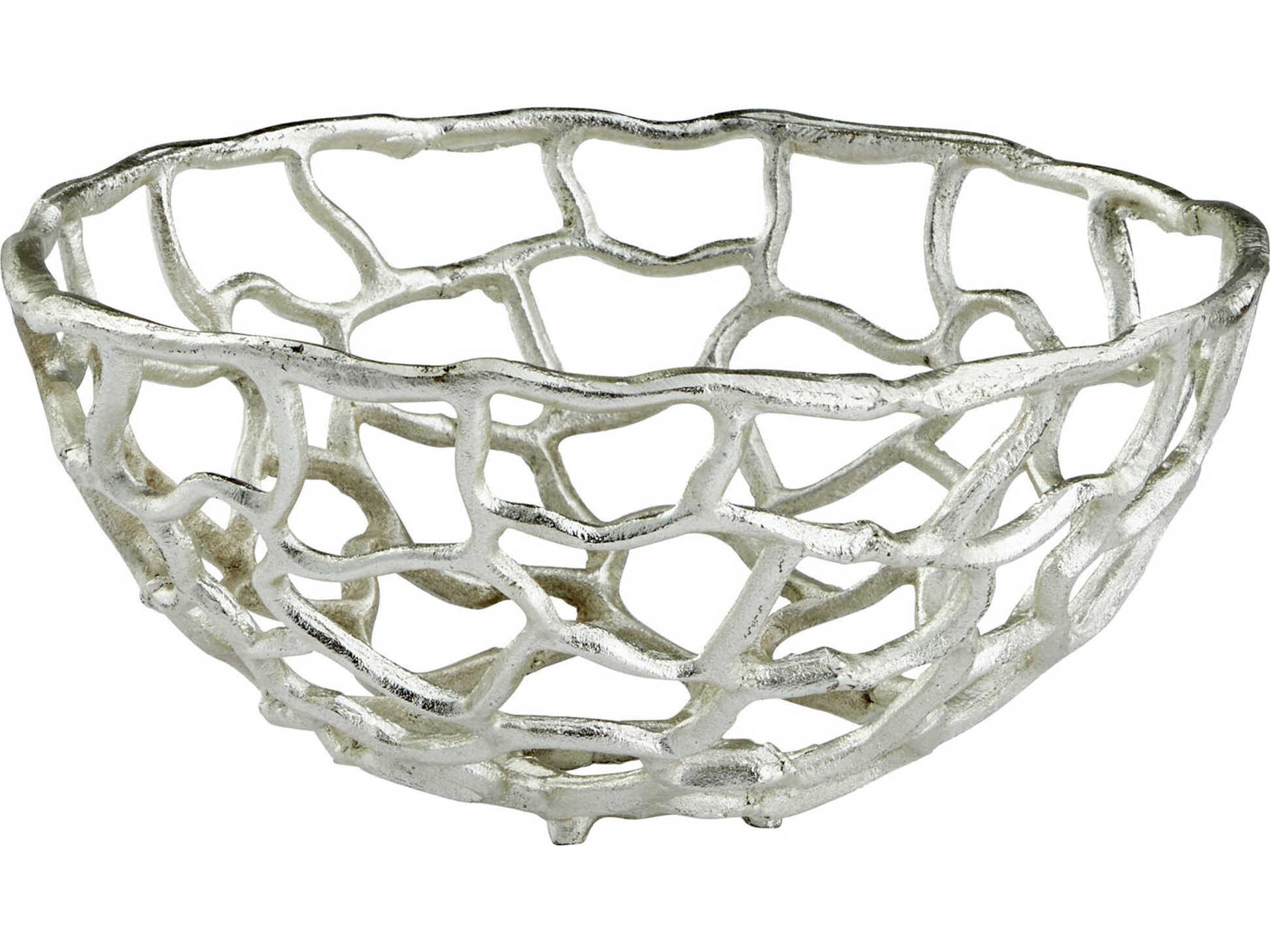 Cyan Design Silver Enigma Container