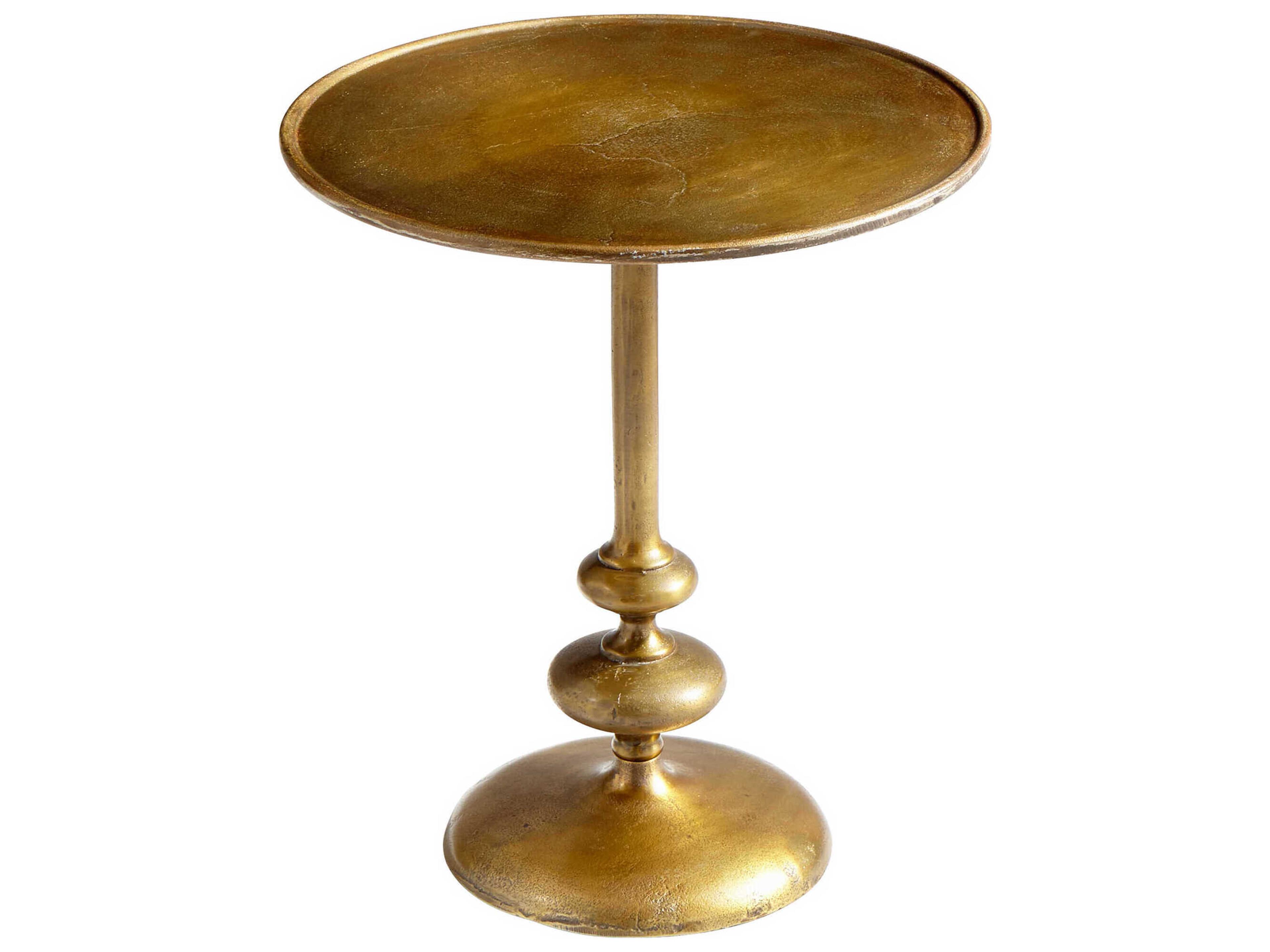 Cyan Design Tote Round Metal End Table