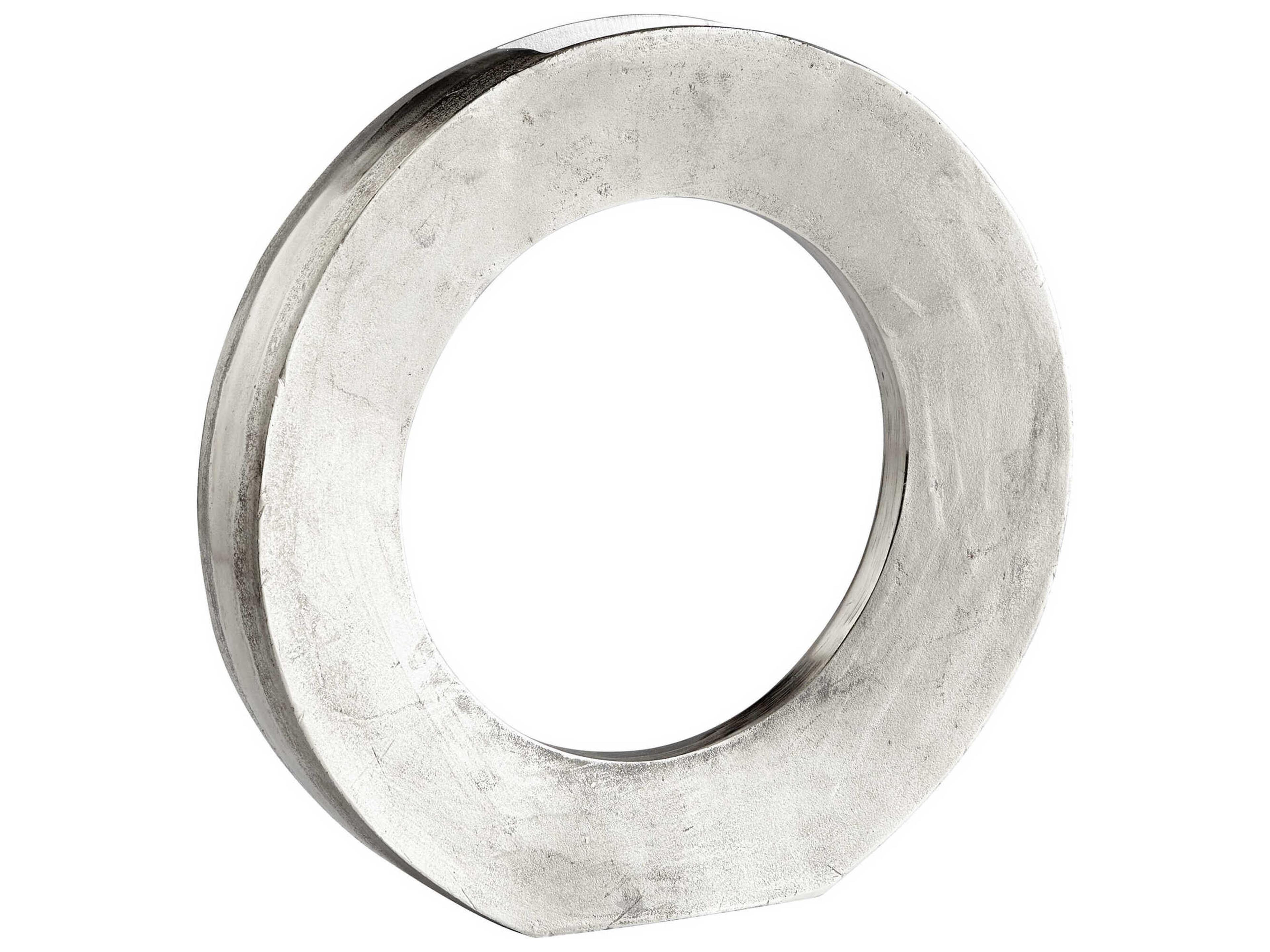 Cyan Design Raw Nickel Rise and Shine Vase