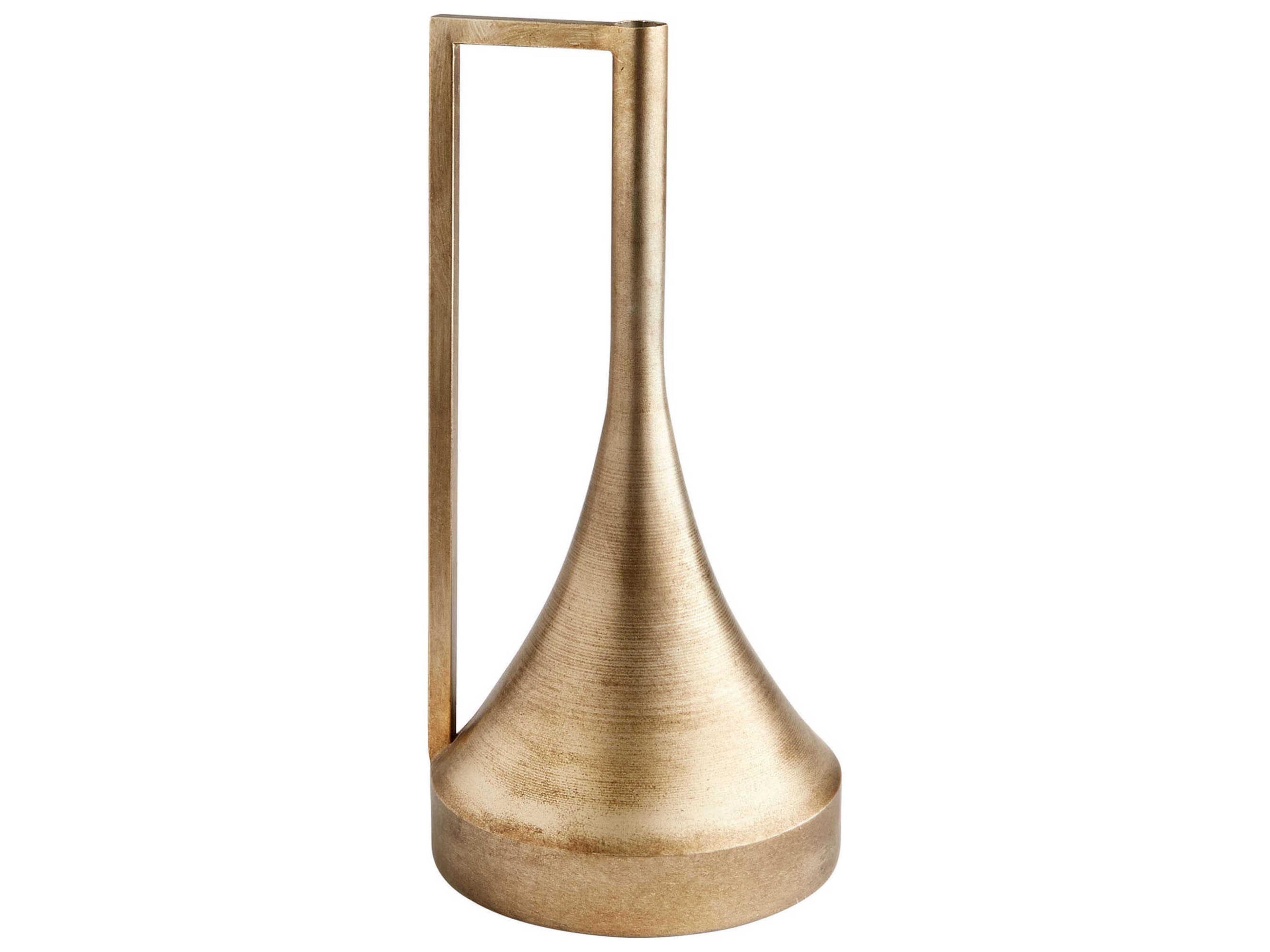 Bronze Funnel Container