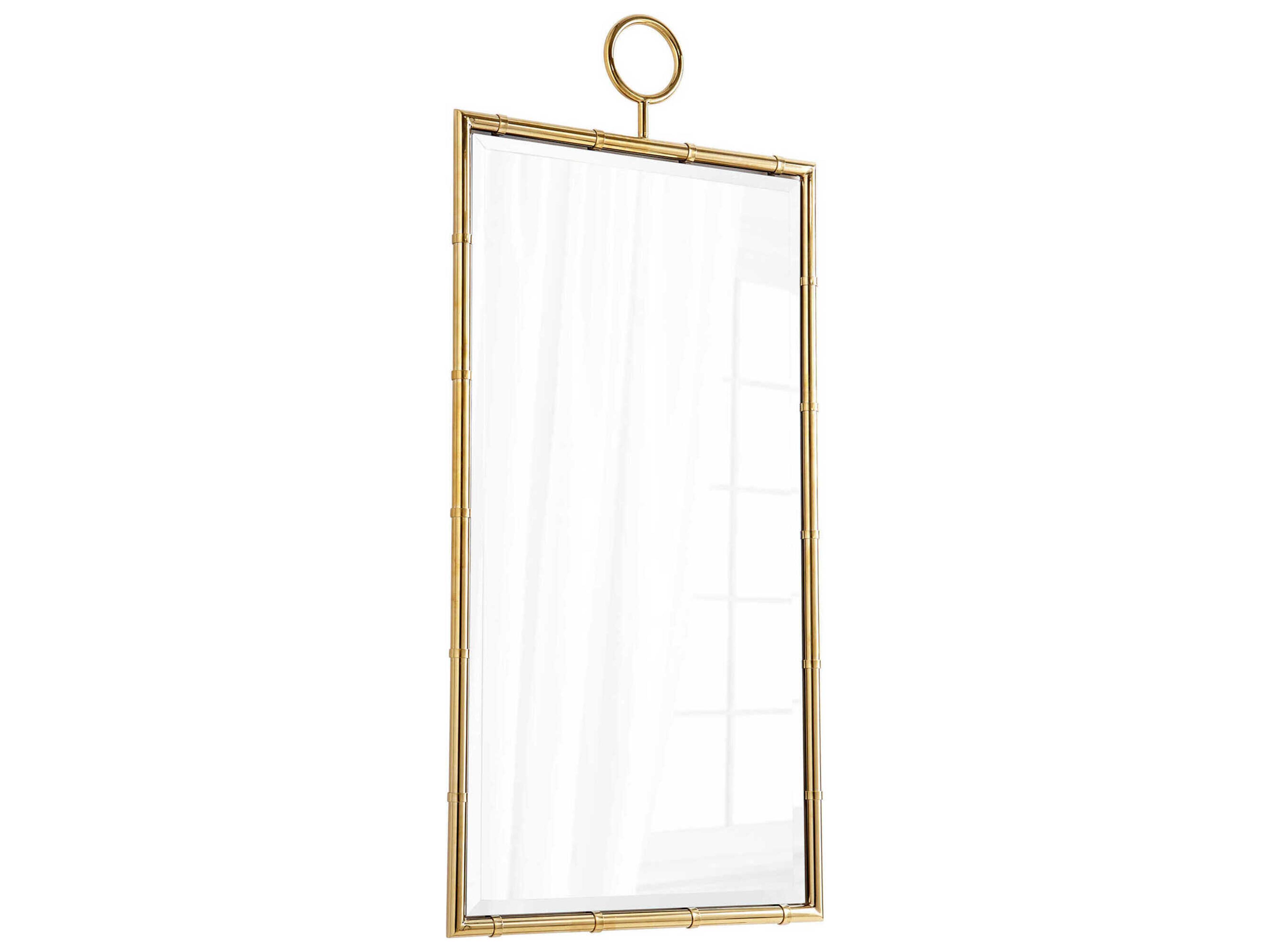 Cyan Design Golden Brass Rectangular Wall Mirror