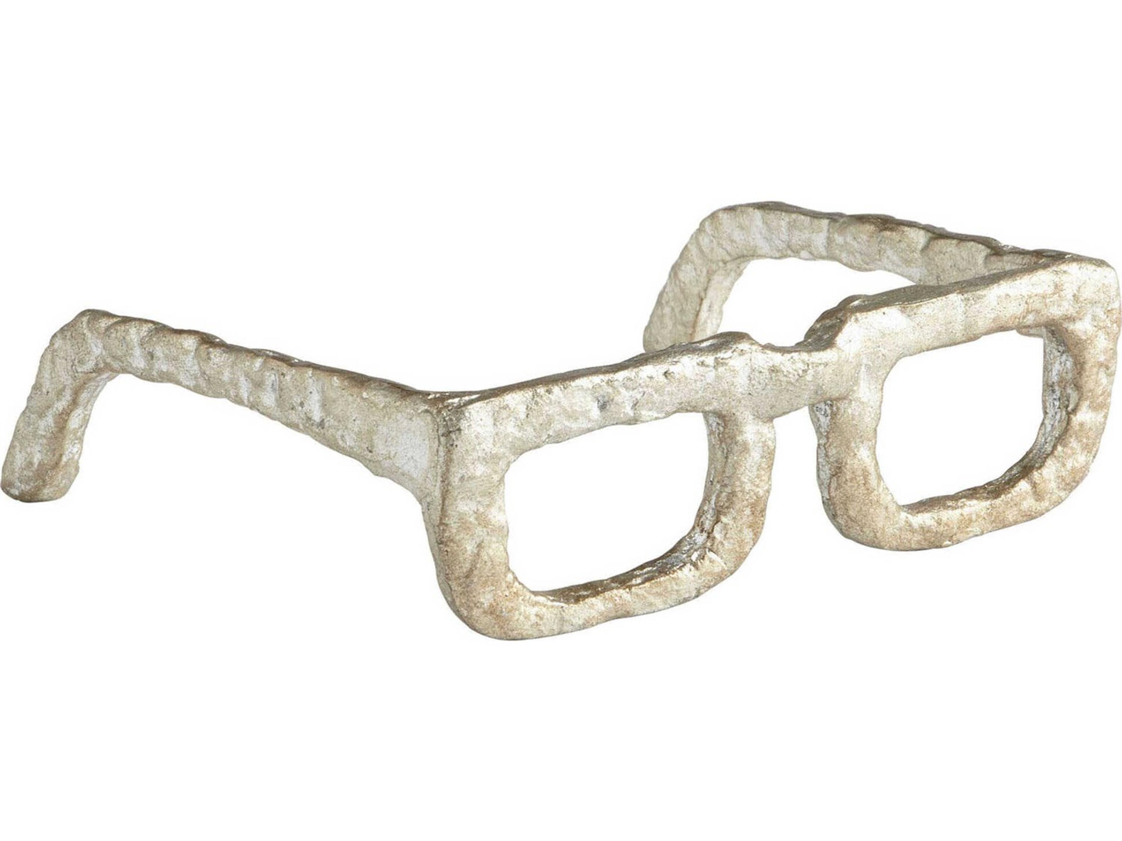 Antique Silver Sculptured Specticles