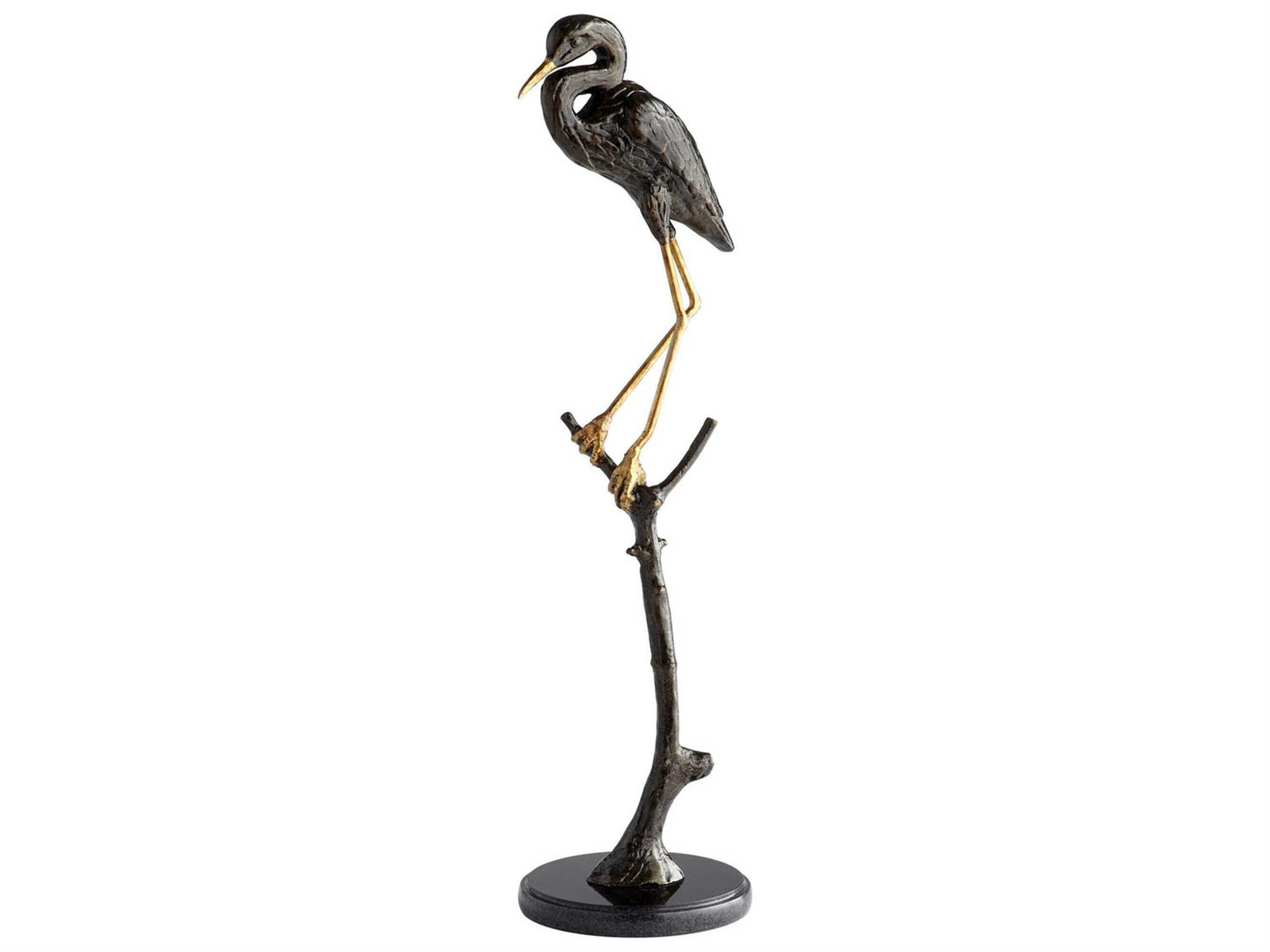 Cyan Design Old World / Gold Midnight Avian Sculpture