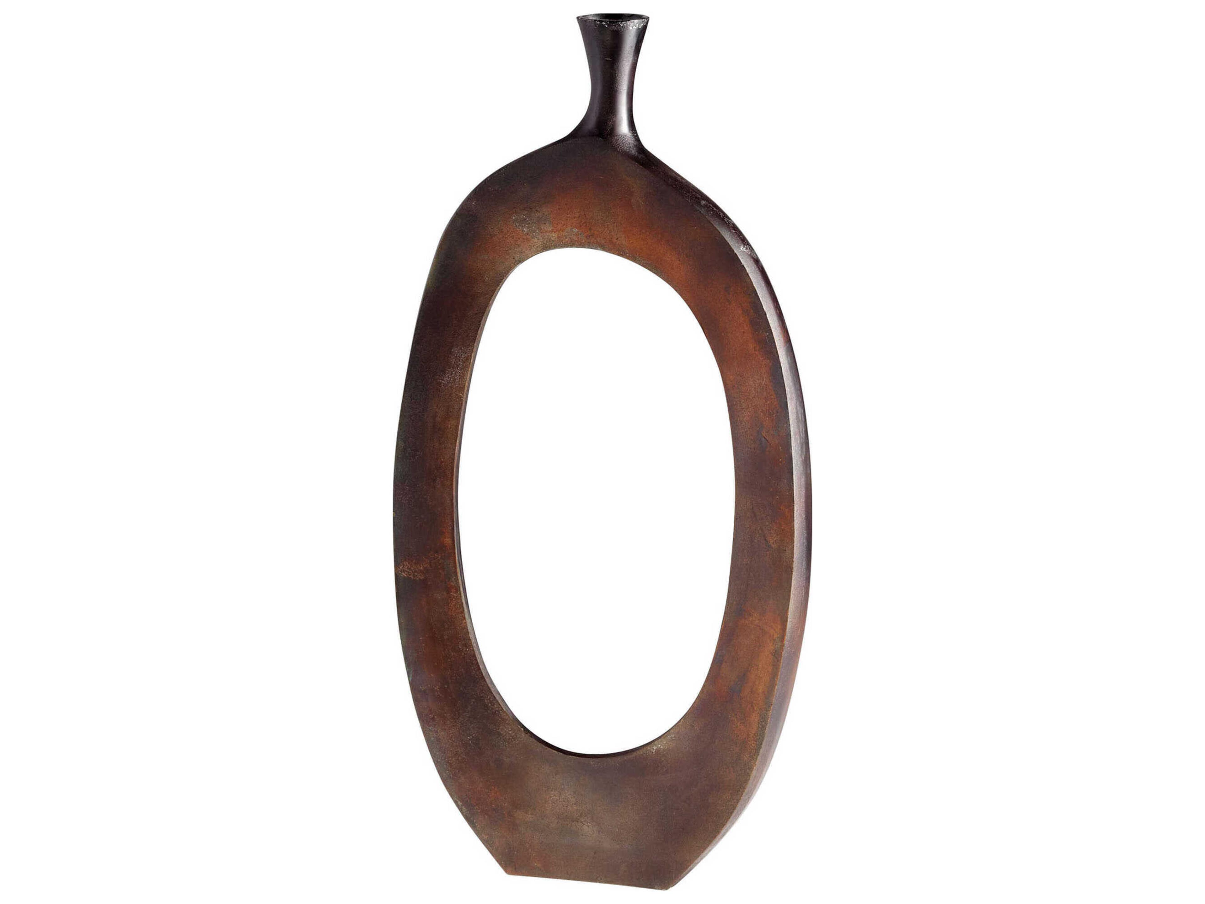 Burnished Copper Serres Vase