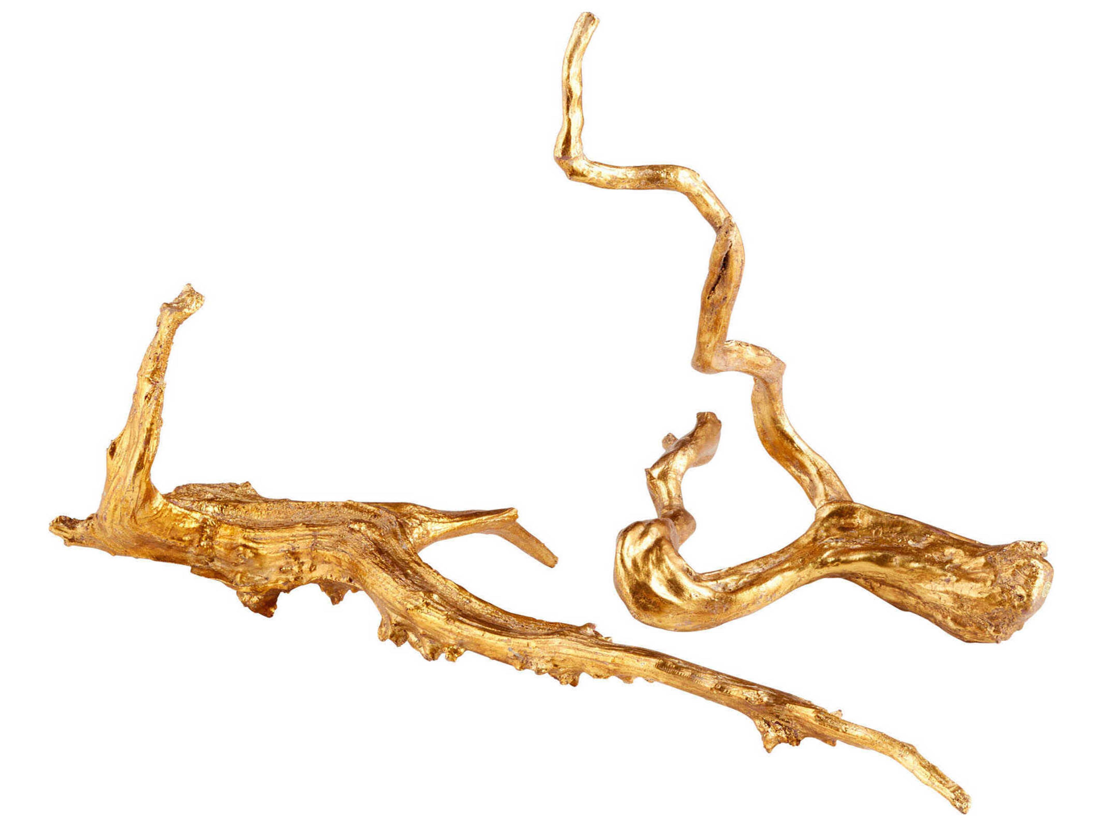 Cyan Design Gold Leaf Drifting Sculpture