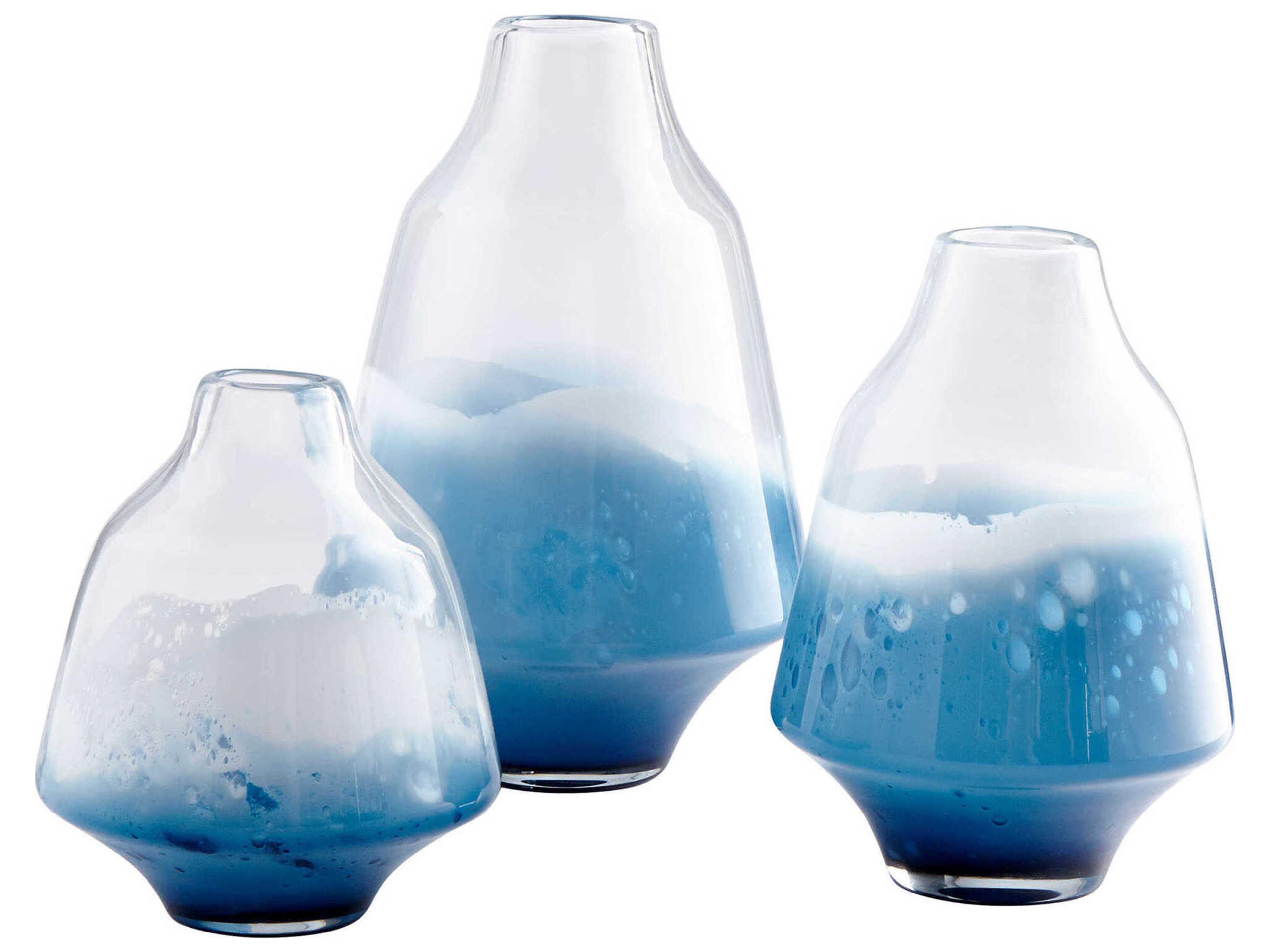 Cyan Design Clear Cobalt Water Vase