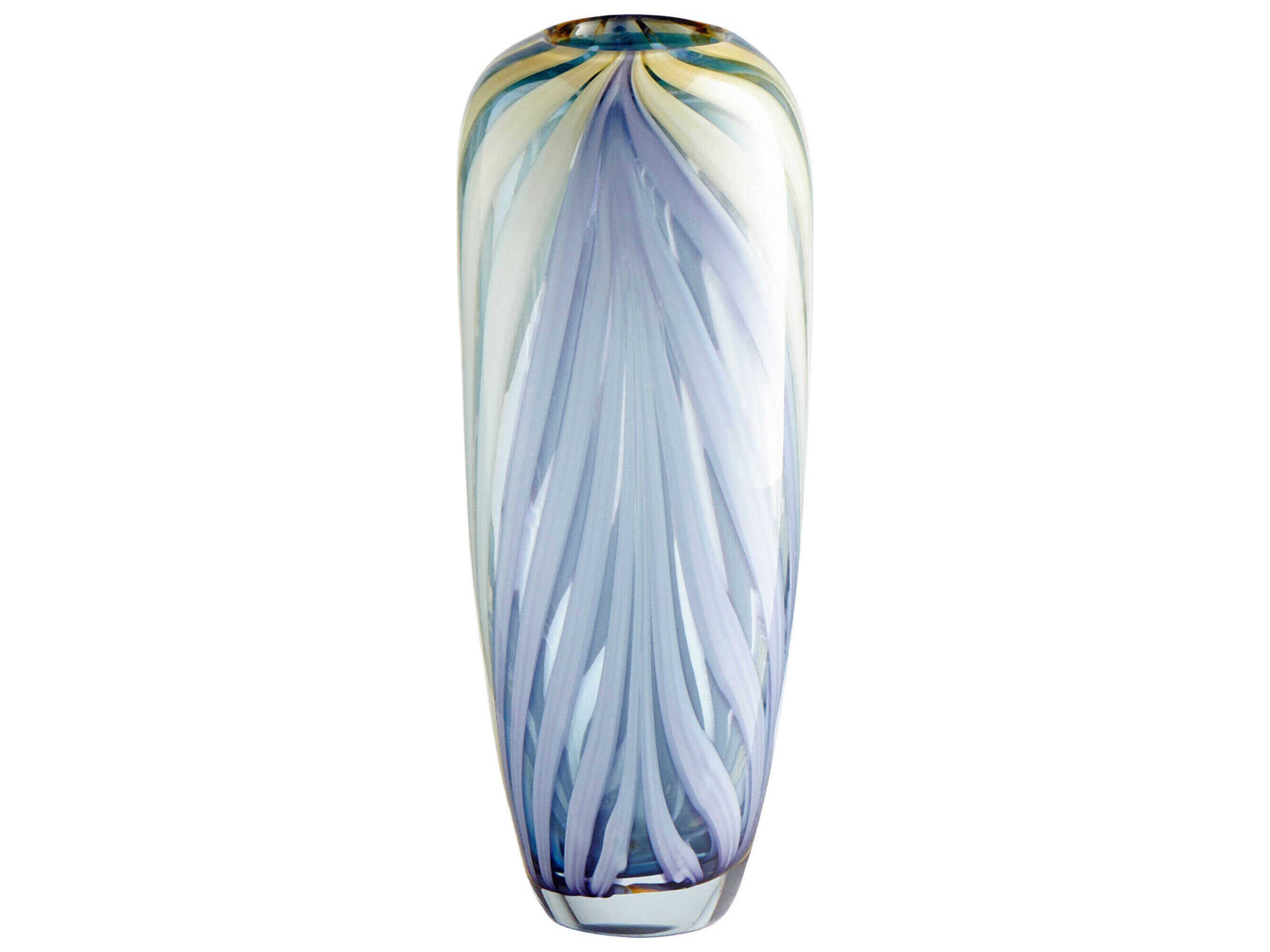 Purple Yellow Rhythm Vase