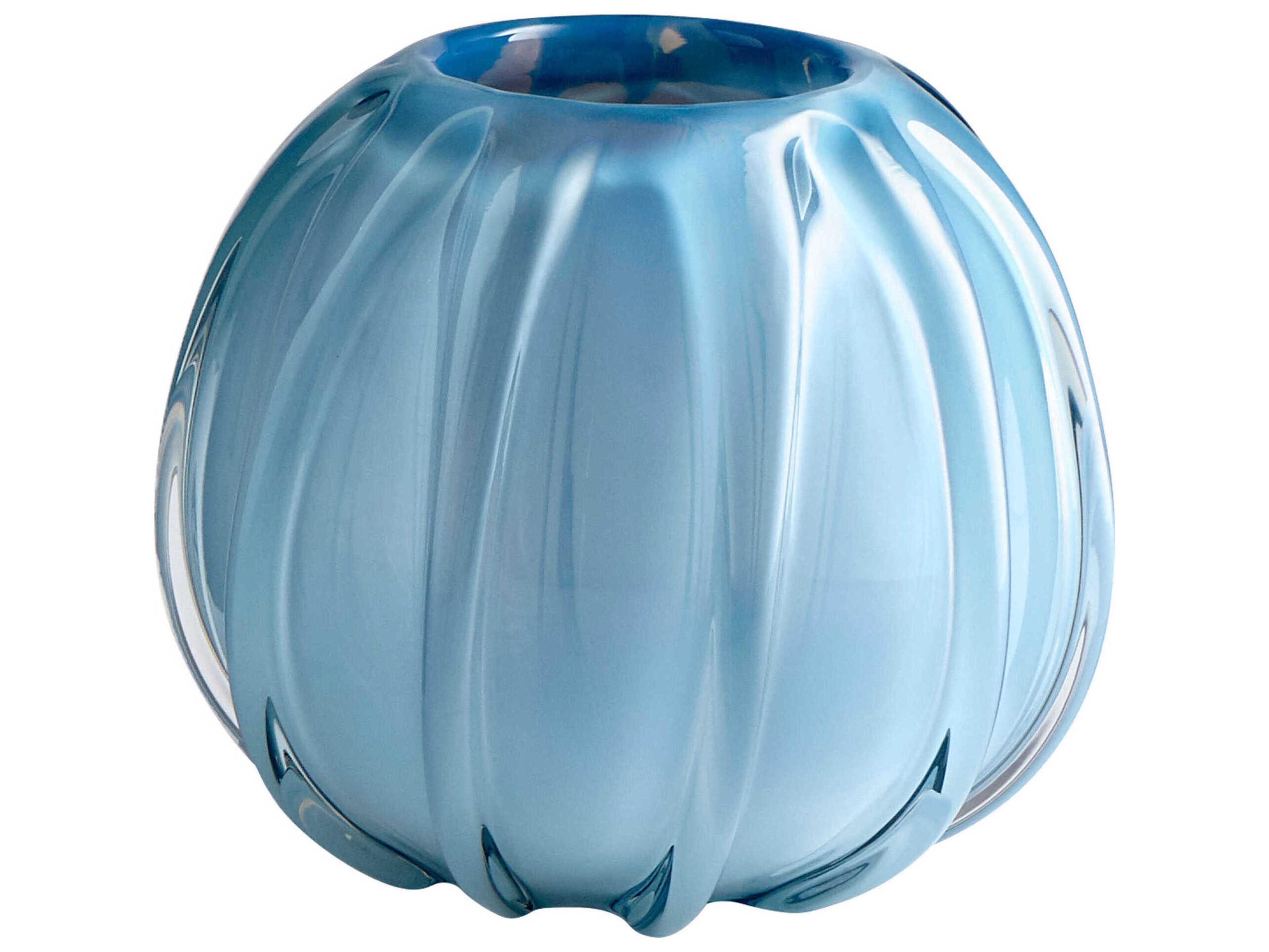 Cyan Design Blue Artic Vase