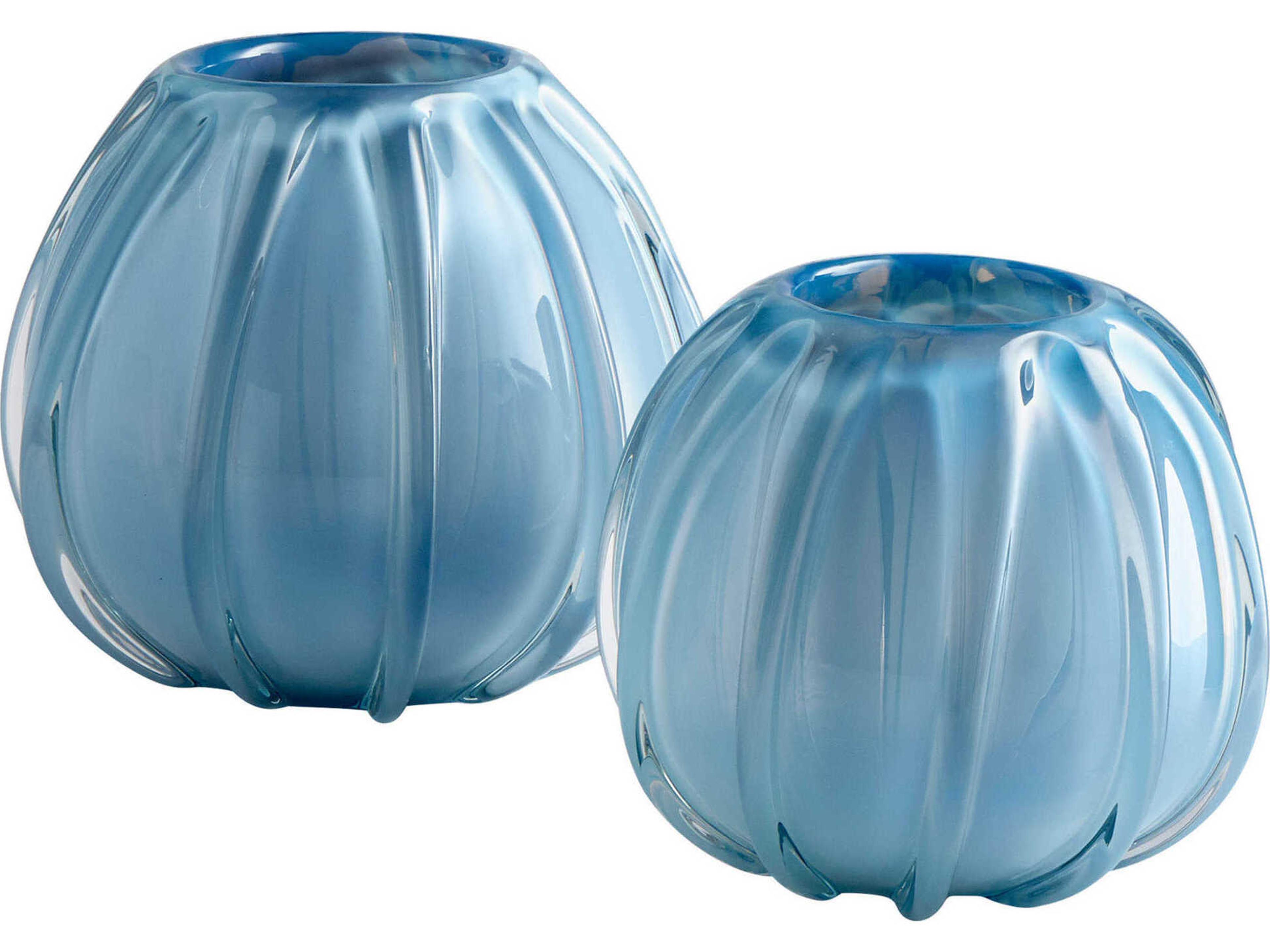 Cyan Design Blue Artic Vase