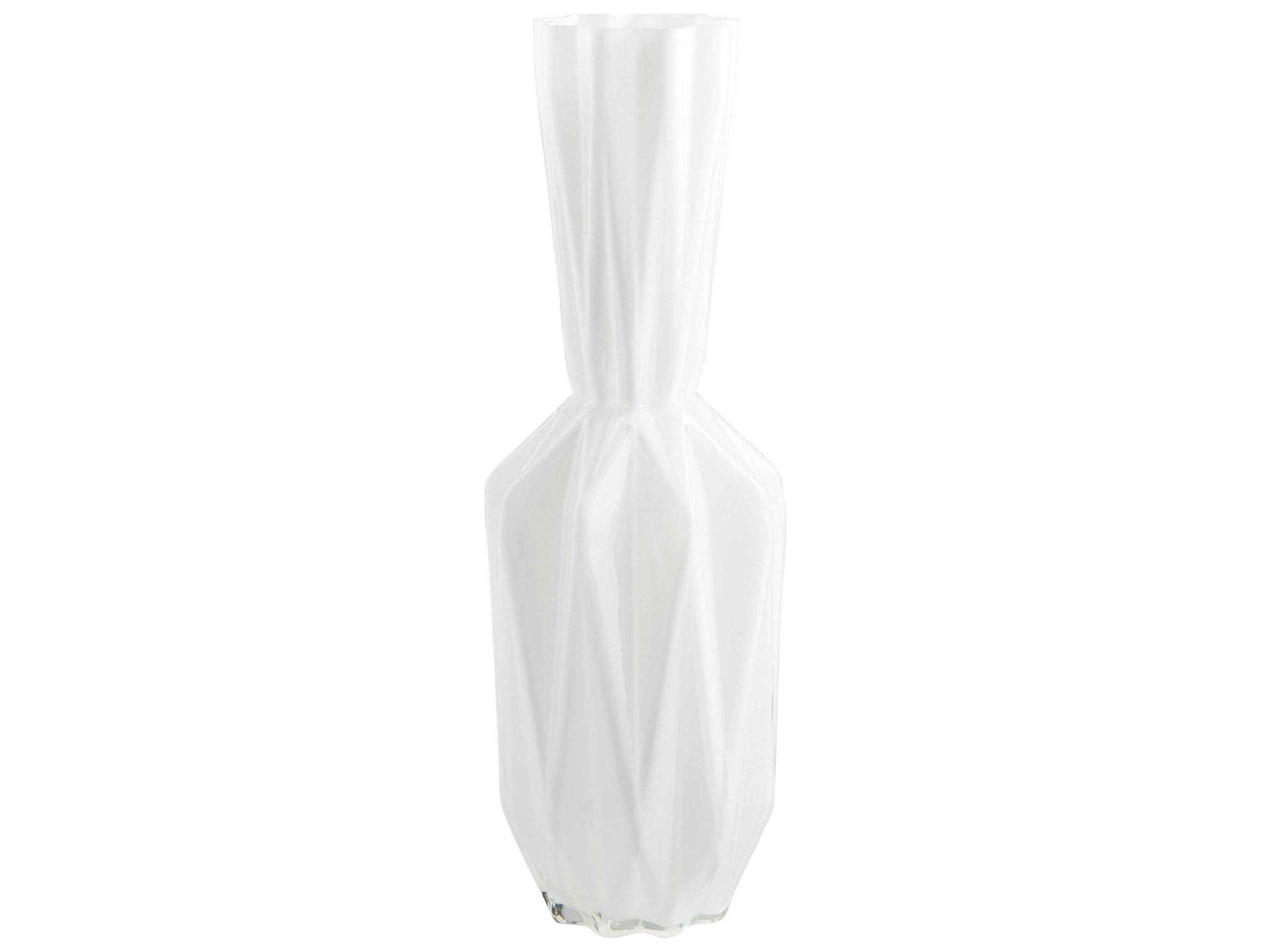 White Infinity Vase