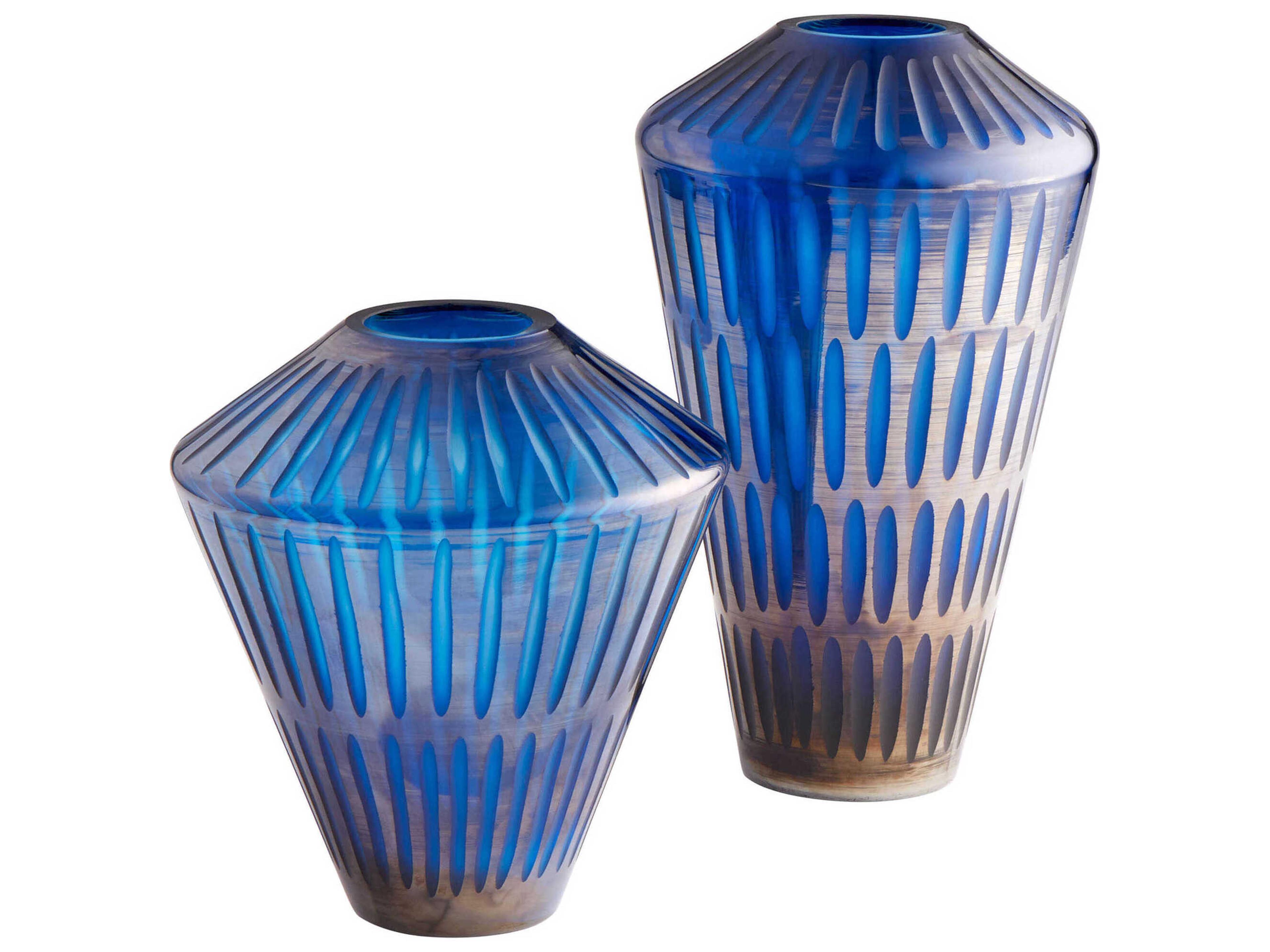 Cyan Design Blue Toreen Vase