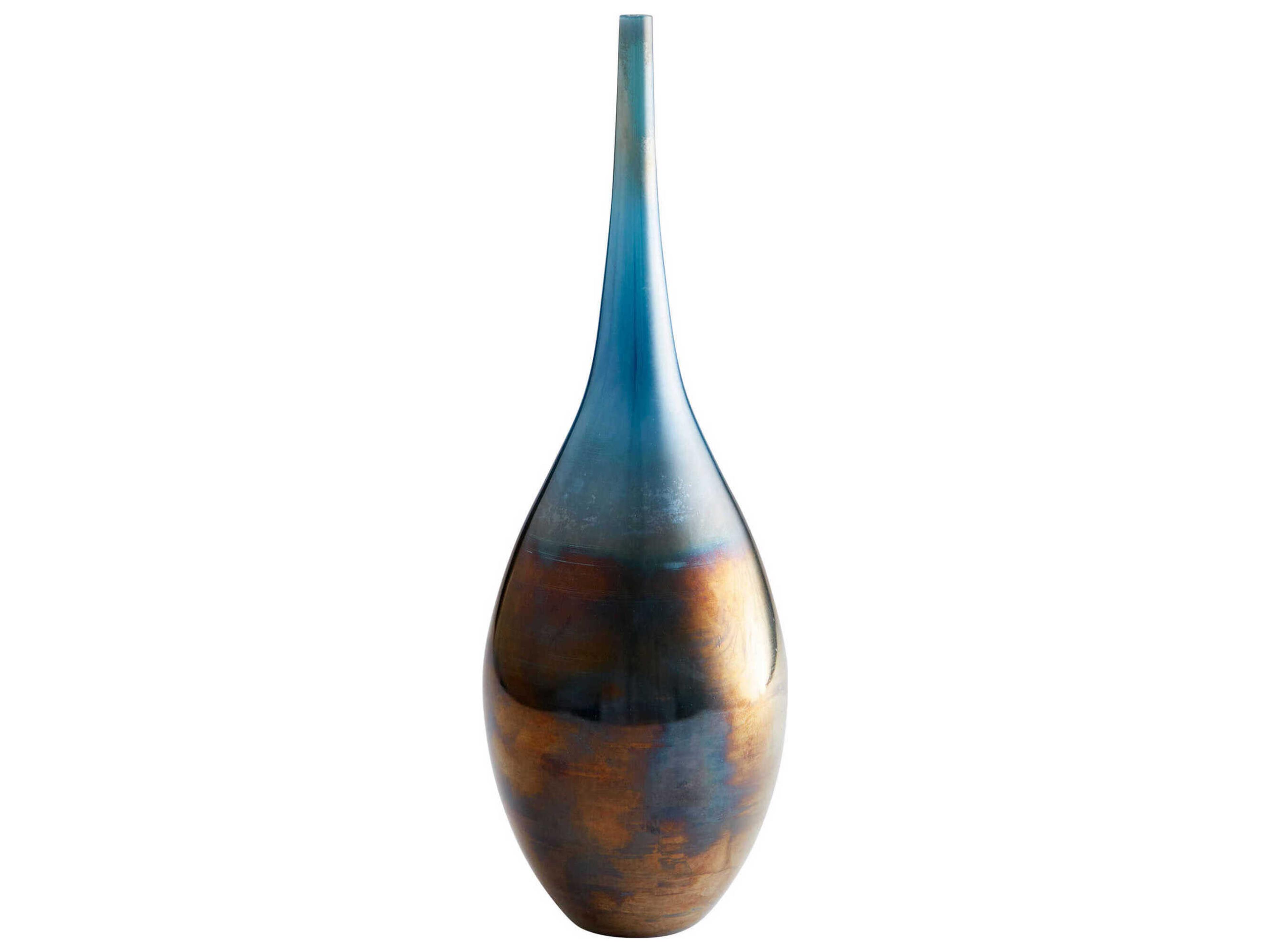 Iridescent Sunset Ariel Vase