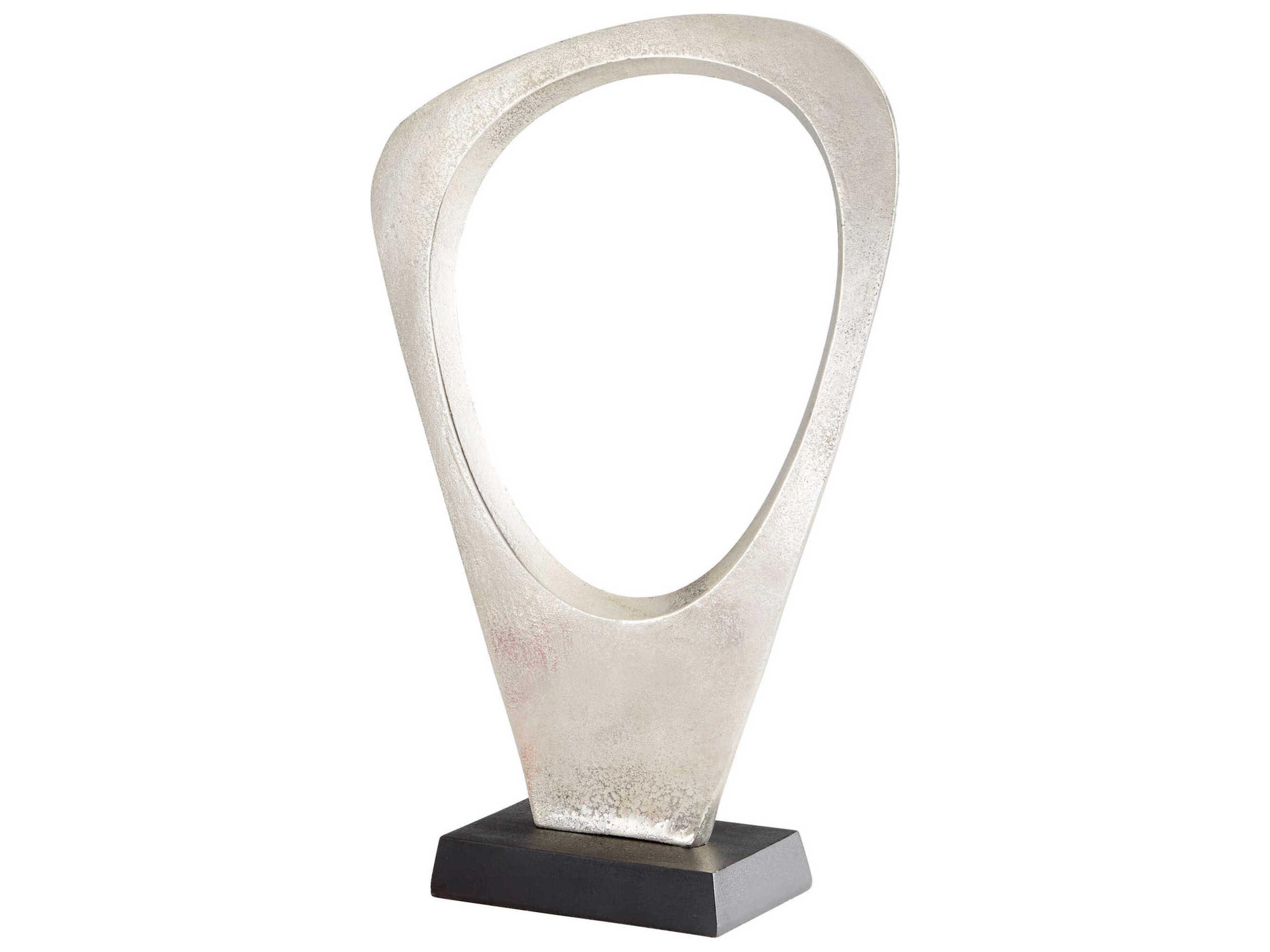 Cyan Design Raw Nickel Bronze Llano Sculpture