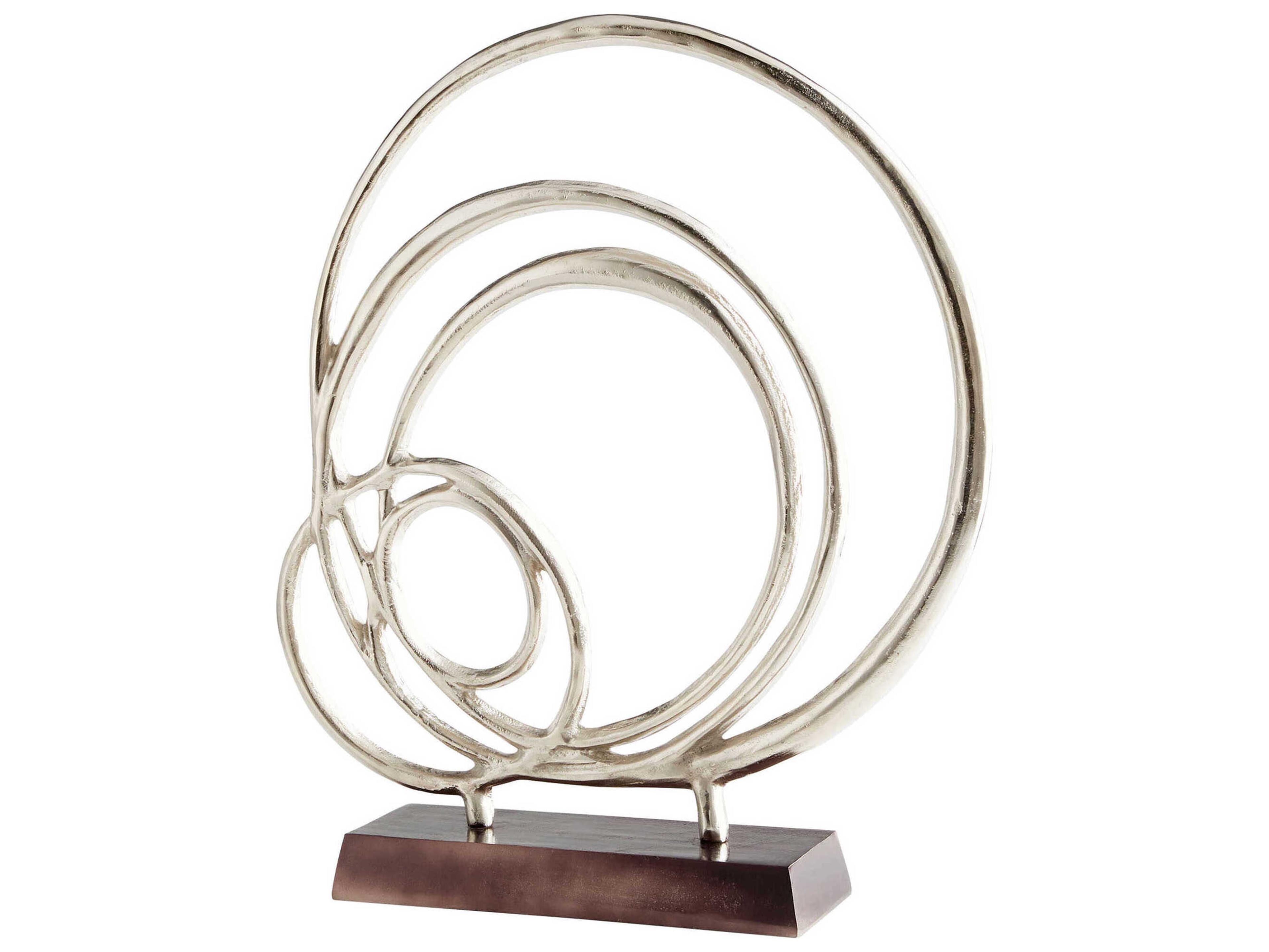 Cyan Design Nickel Black Lipsice Sculpture