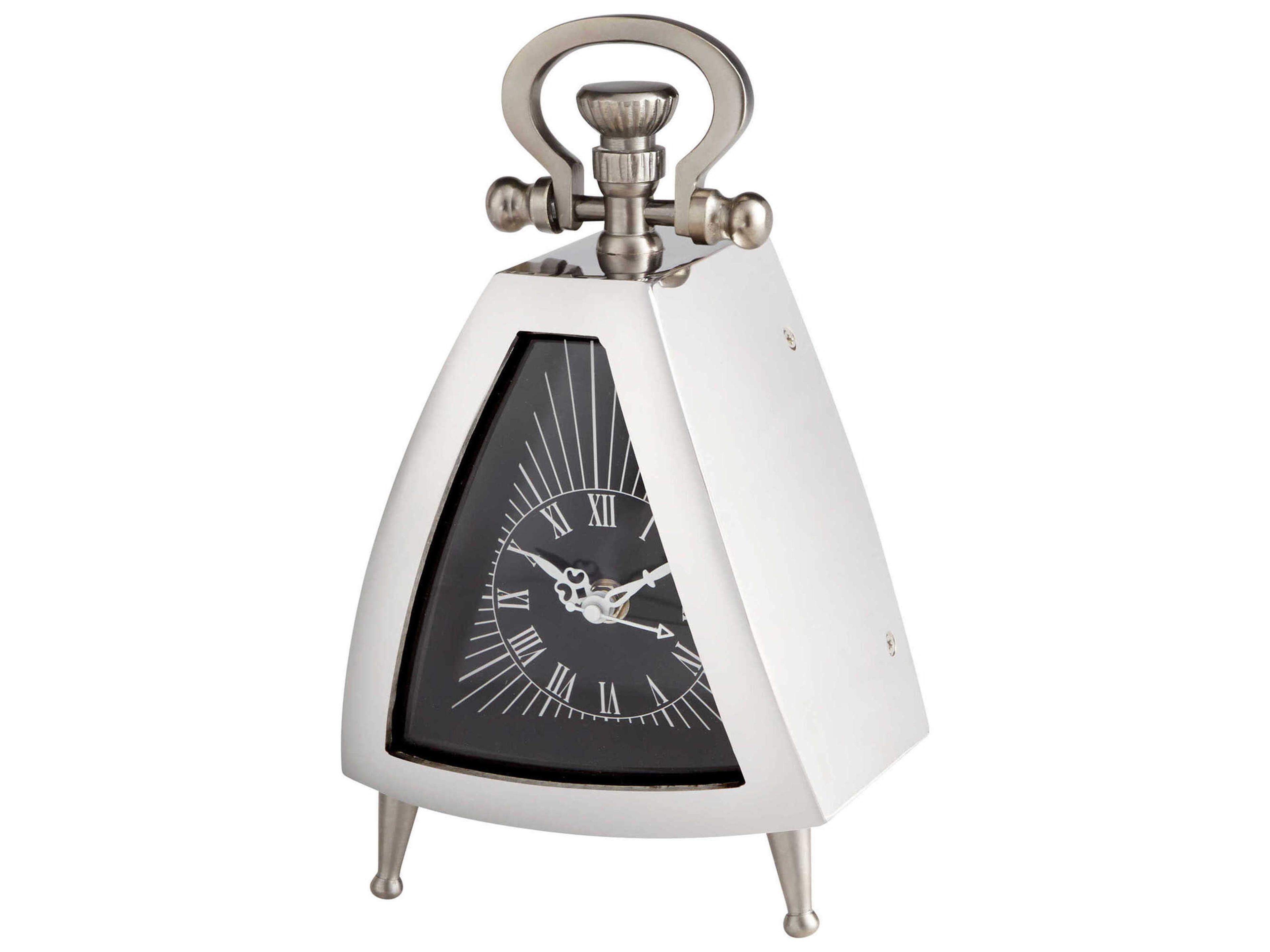 Cyan Design Nickel On The Dot Clock