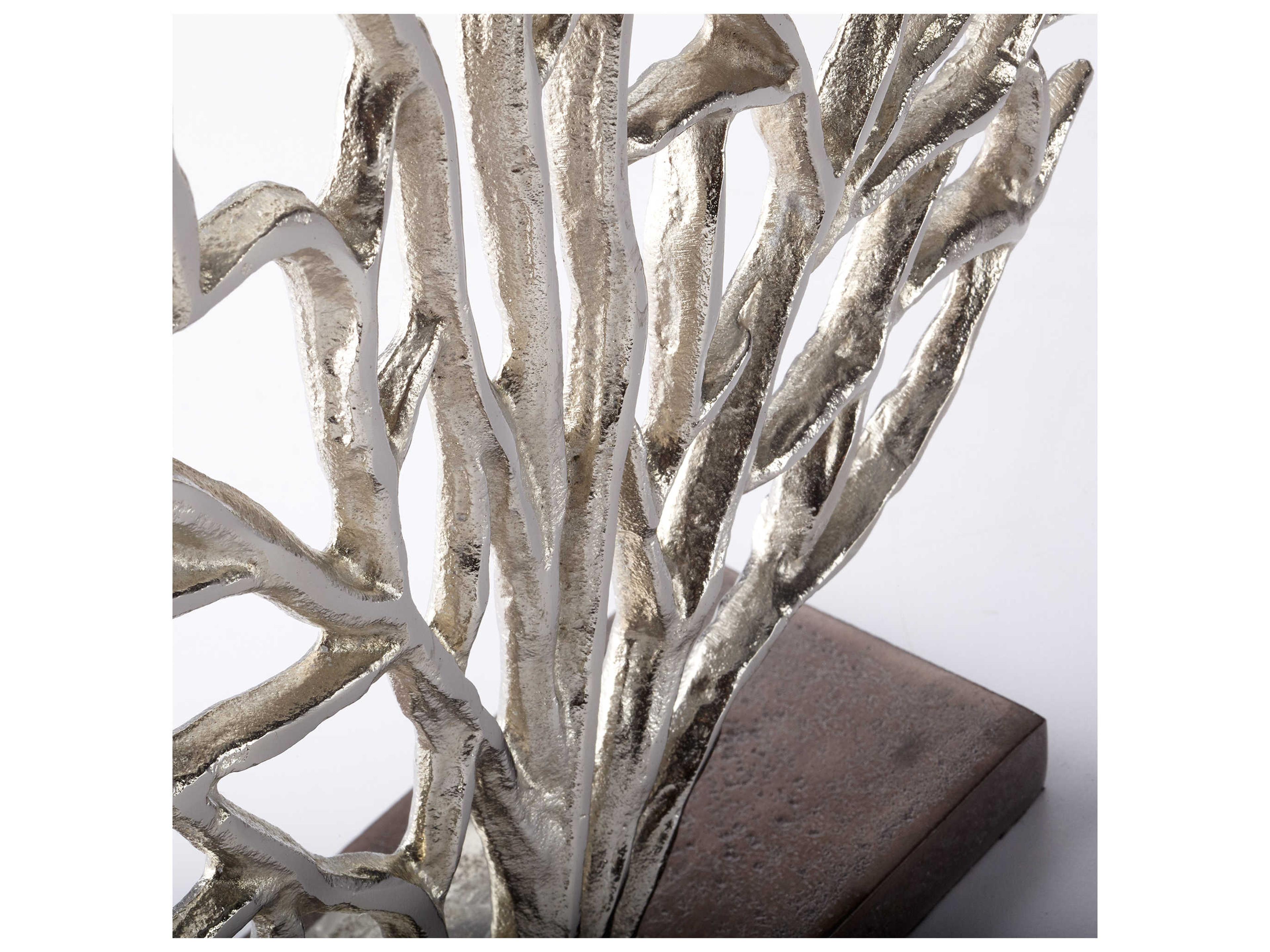 Cyan Design Nickel And Bronze Sculpture